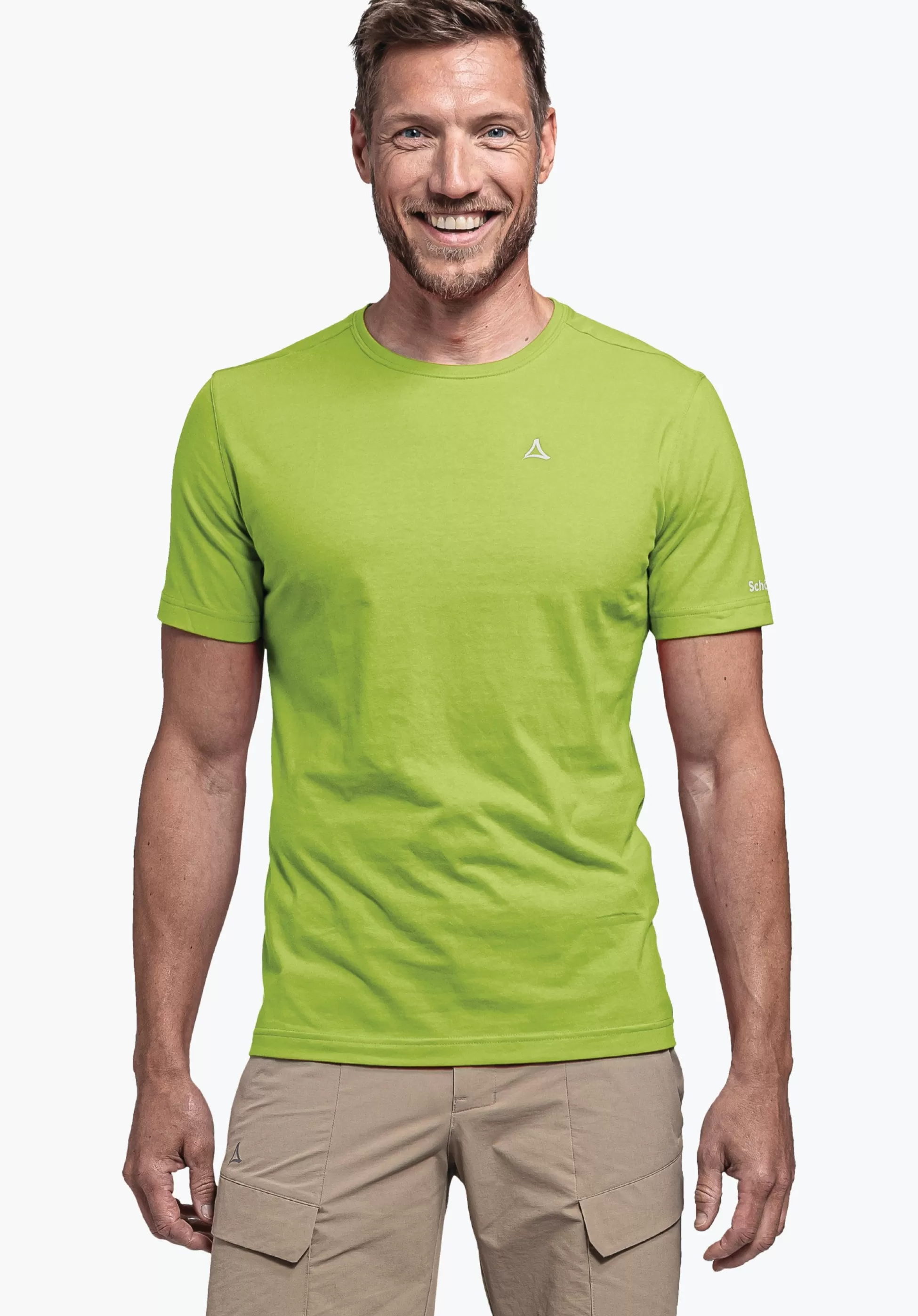 MEN SCHÖFFEL <Lightweight & quick drying t-shirt orange
