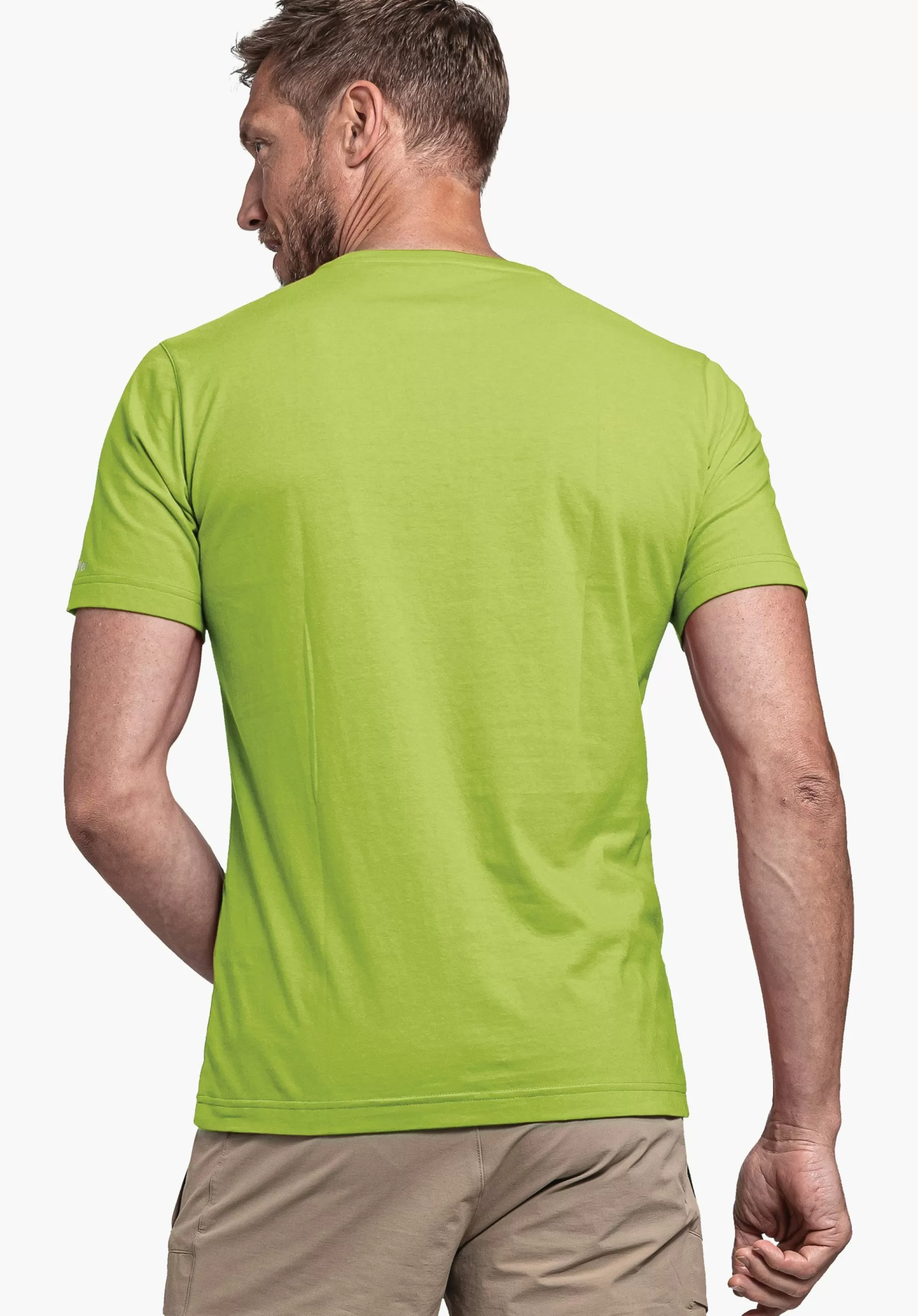 MEN SCHÖFFEL <Lightweight & quick drying t-shirt orange