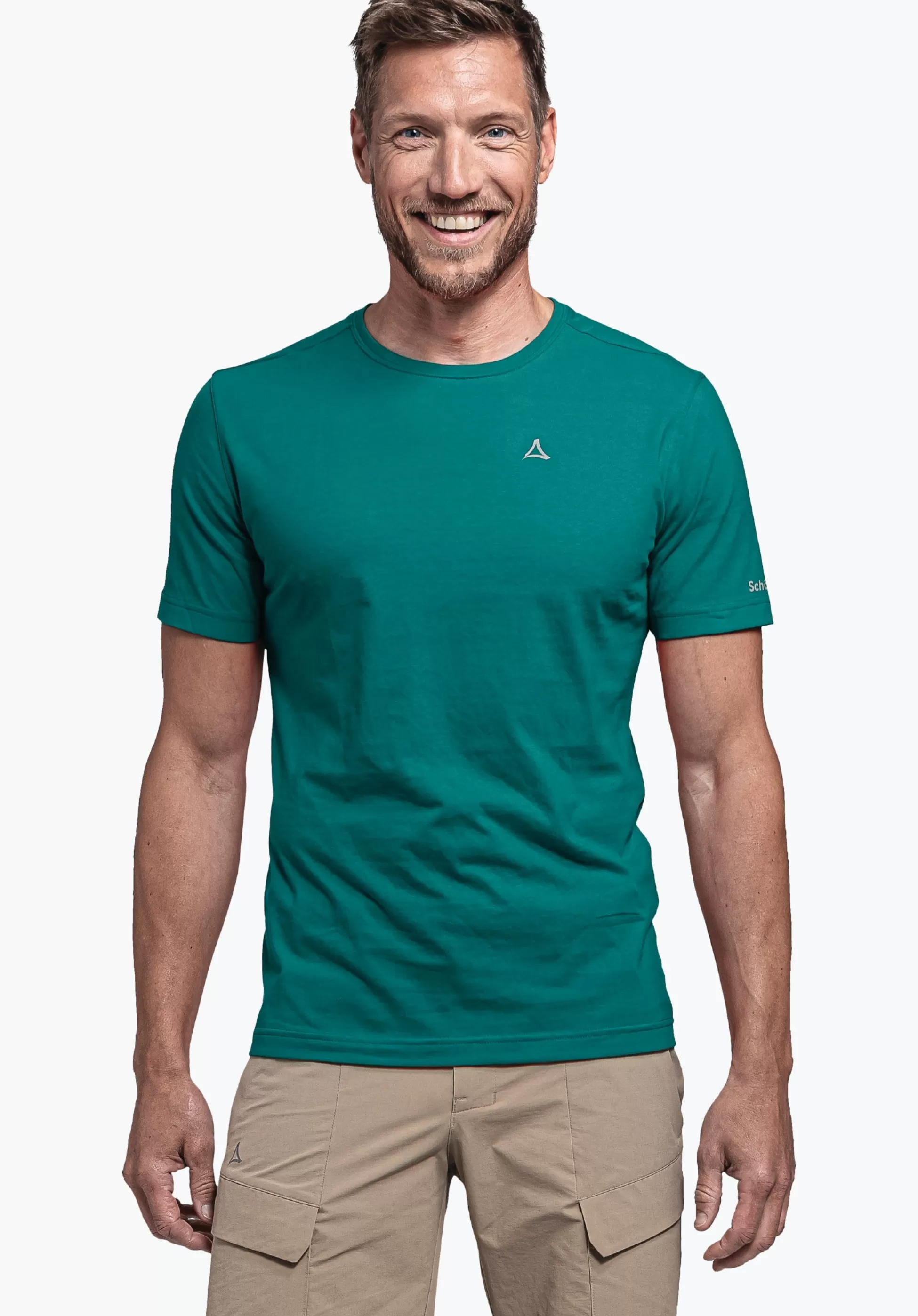 MEN SCHÖFFEL <Lightweight & quick drying t-shirt orange