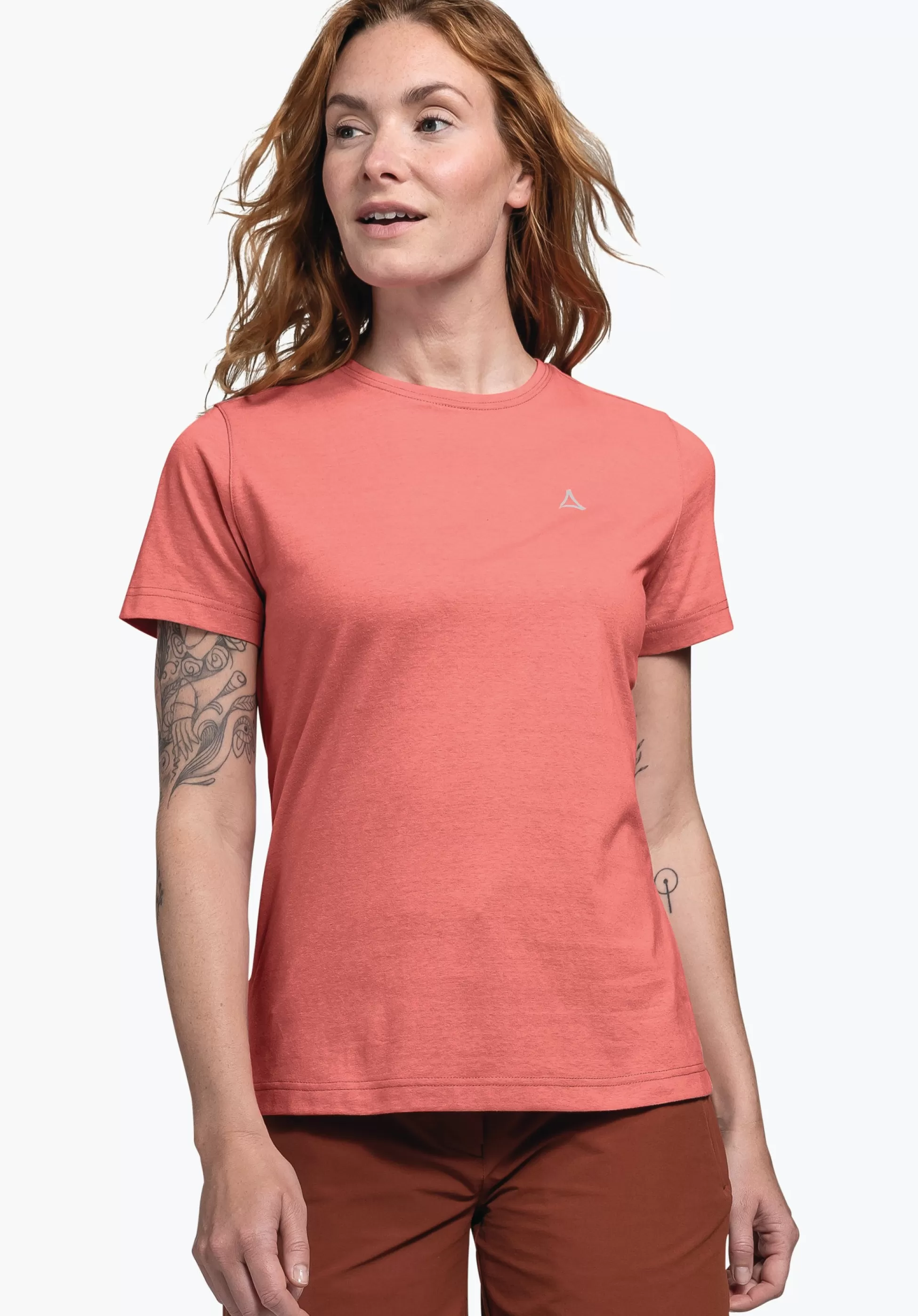 WOMEN SCHÖFFEL <Lightweight & quick drying t-shirt rosa