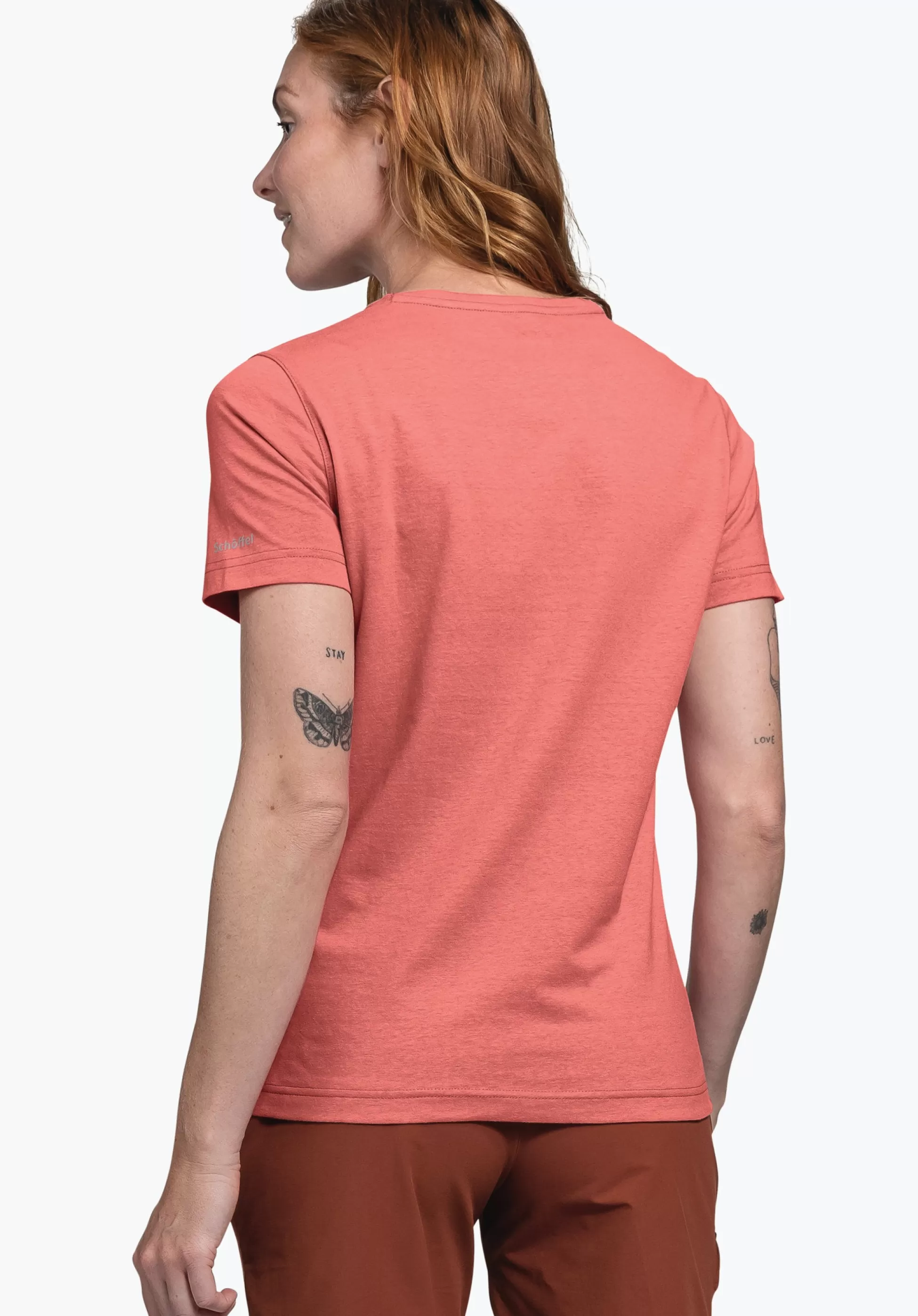 WOMEN SCHÖFFEL <Lightweight & quick drying t-shirt rosa