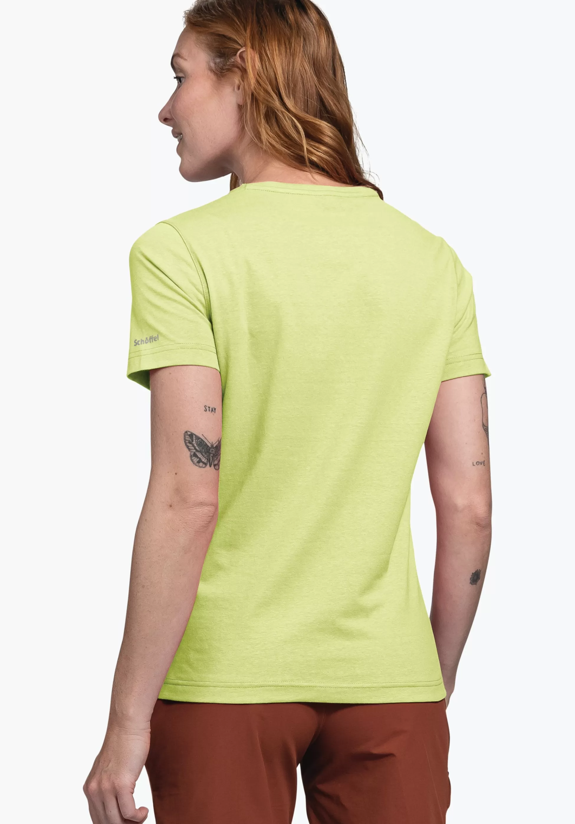 WOMEN SCHÖFFEL <Lightweight & quick drying t-shirt rosa