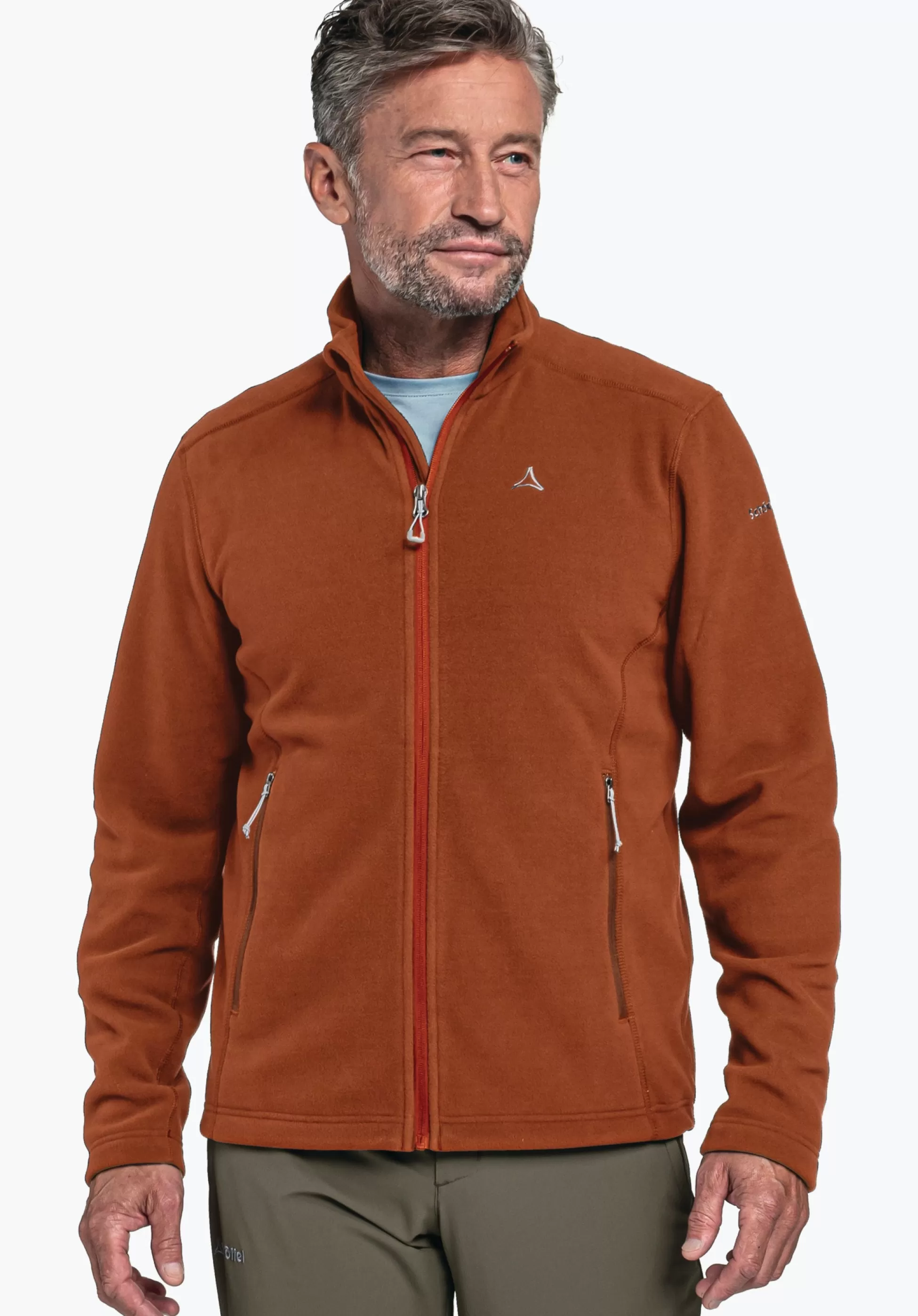 MEN SCHÖFFEL <Lightweight and cozy fleece jacket rot
