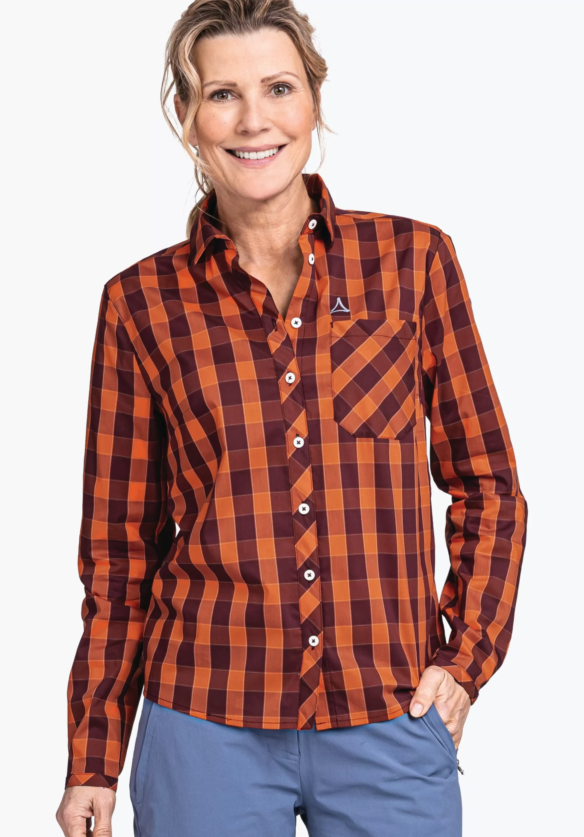 WOMEN SCHÖFFEL Trek & Hike<Lightweight and quick drying blouse red