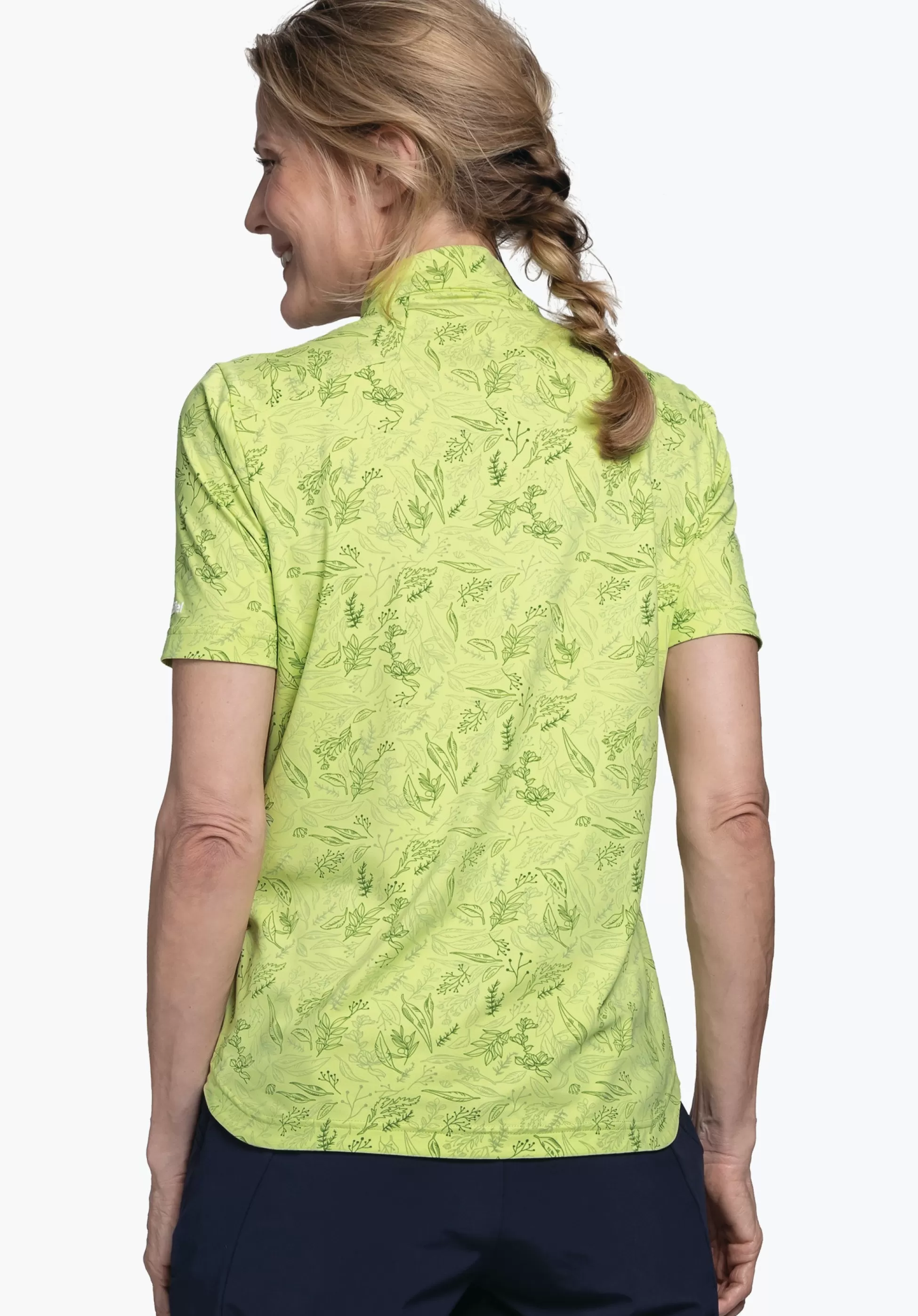 WOMEN SCHÖFFEL Bike<Lightweight bike shirt with half zip rosa