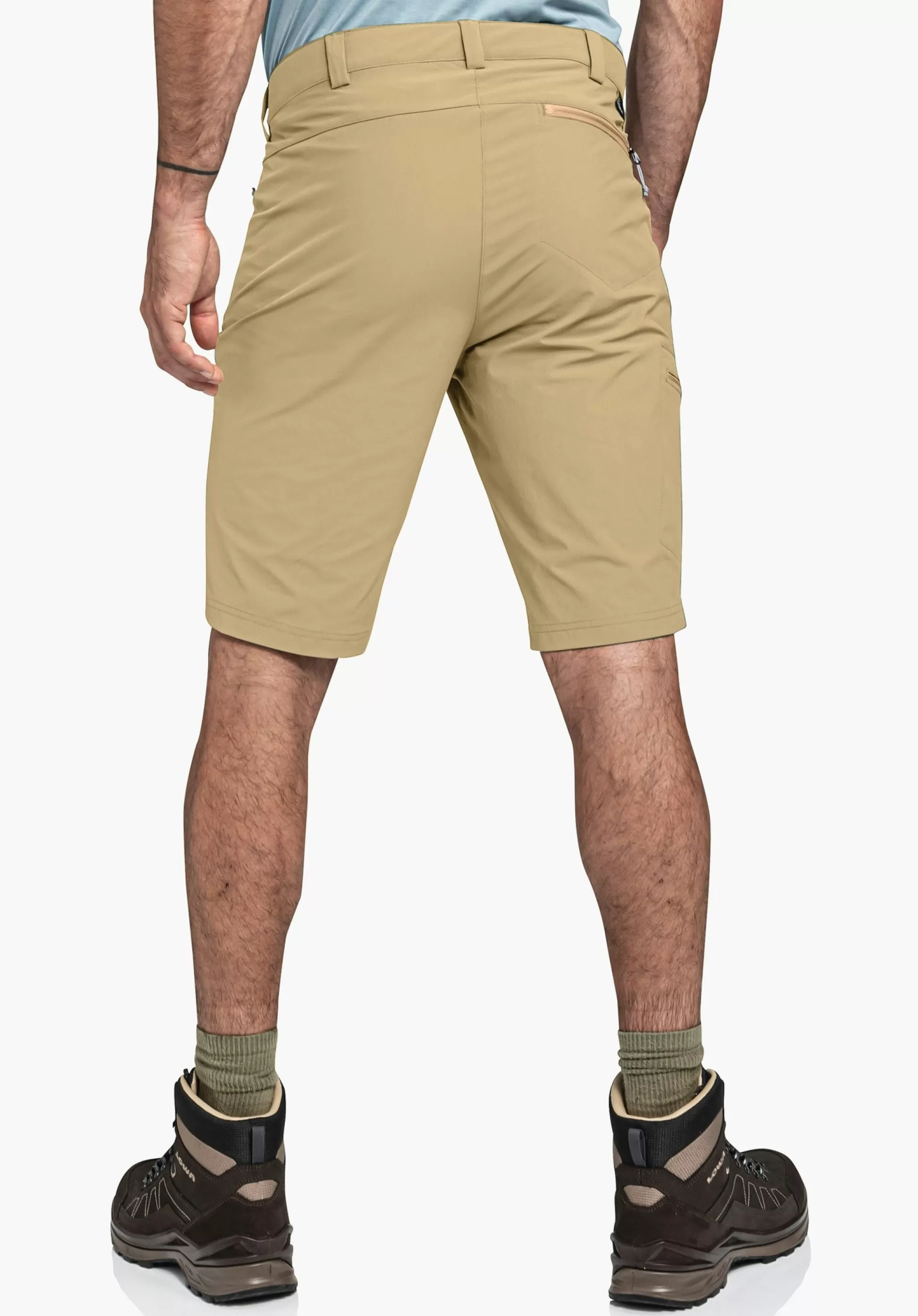 MEN SCHÖFFEL Trek & Hike | Pants Short<Lightweight shorts in 4-way stretch beige