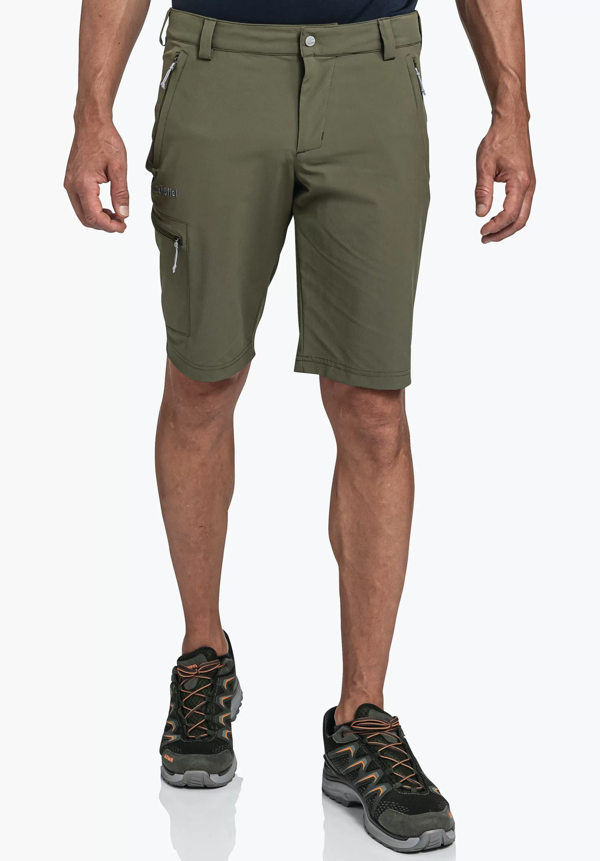 MEN SCHÖFFEL Pants Short | Trek & Hike<Lightweight shorts in 4-way stretch beige
