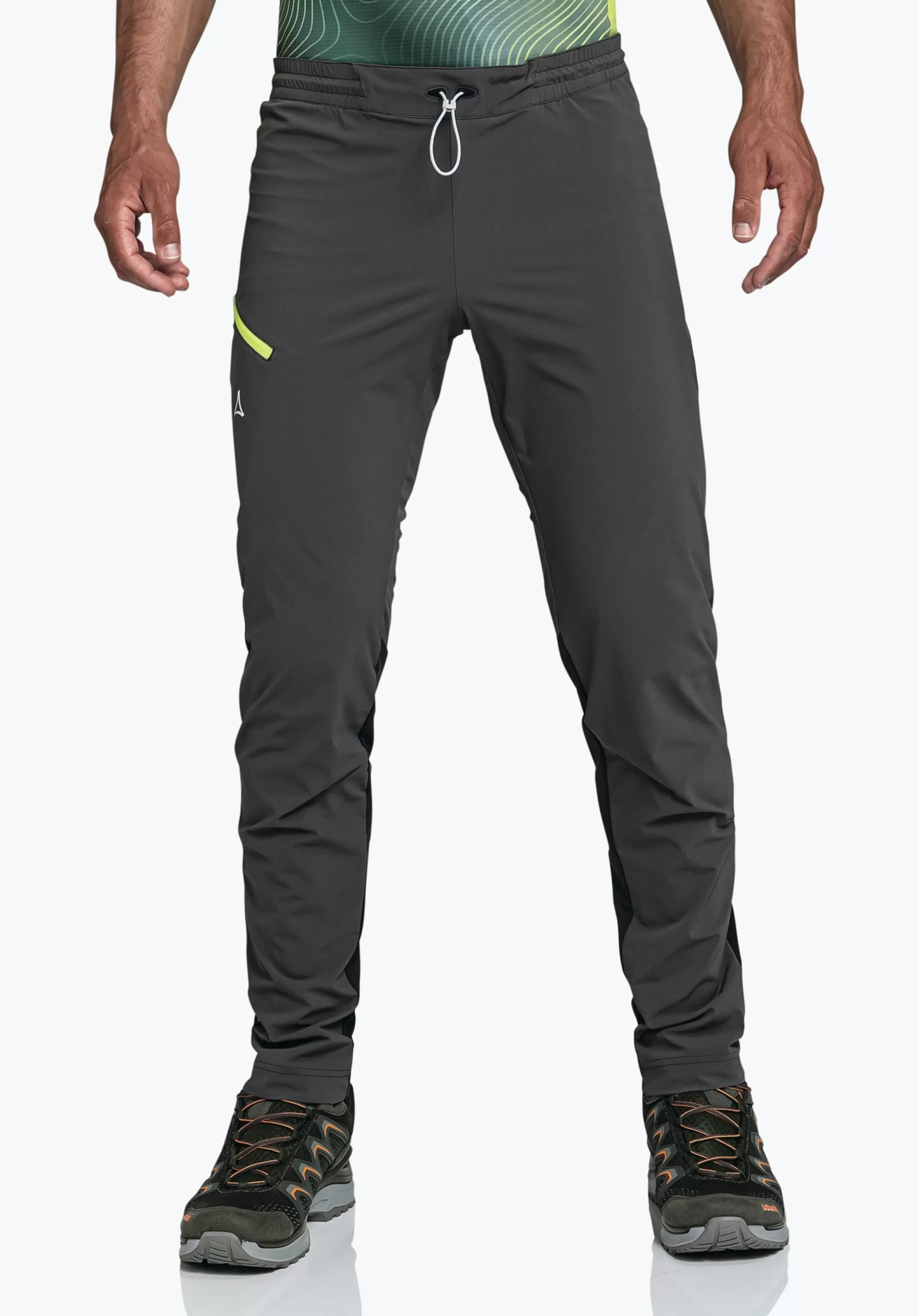 MEN SCHÖFFEL Pants Long<Lightweight sporty hiking pants grün