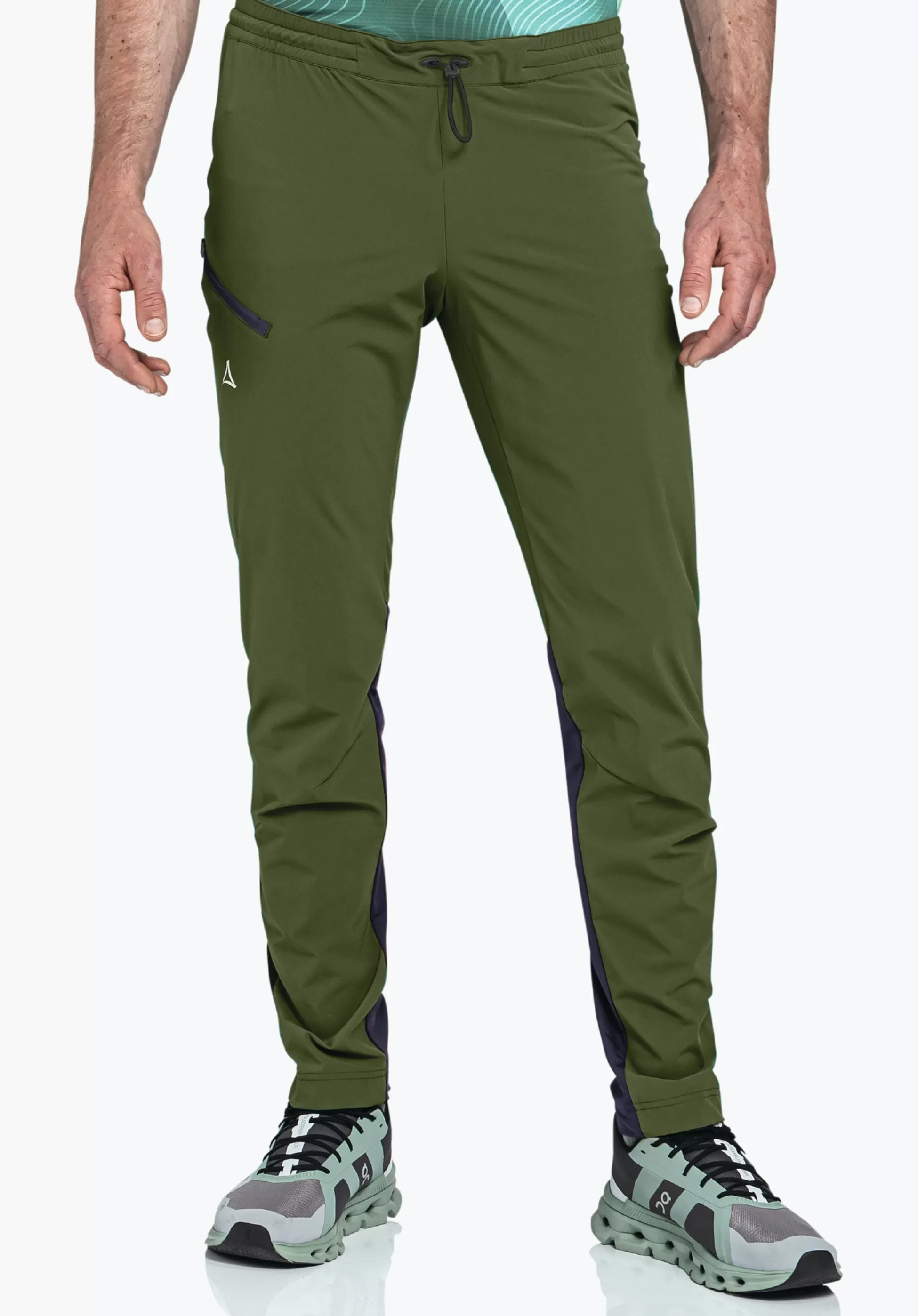 MEN SCHÖFFEL Pants Long<Lightweight sporty hiking pants grün