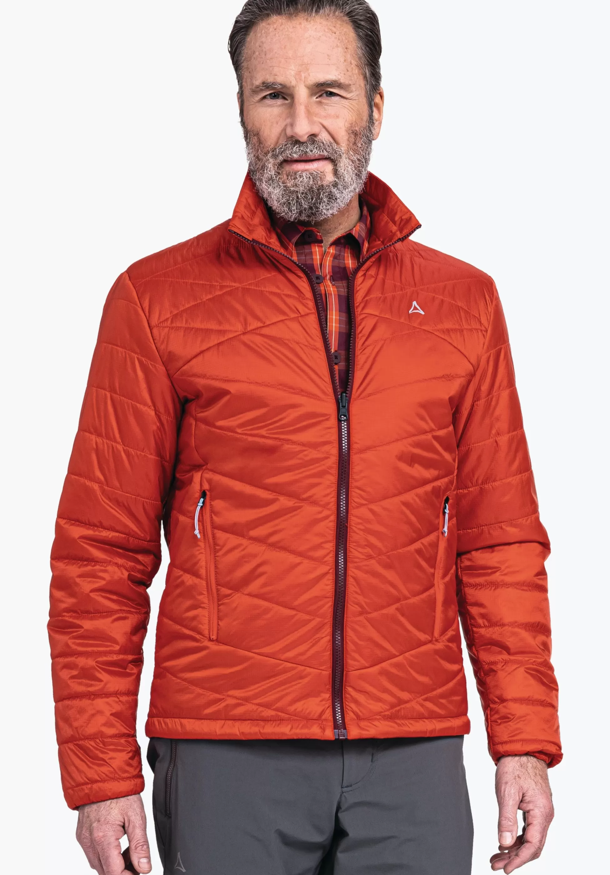MEN SCHÖFFEL Trek & Hike | Down- / Thermojacket<Lightweight ZipIn! thermal jacket orange