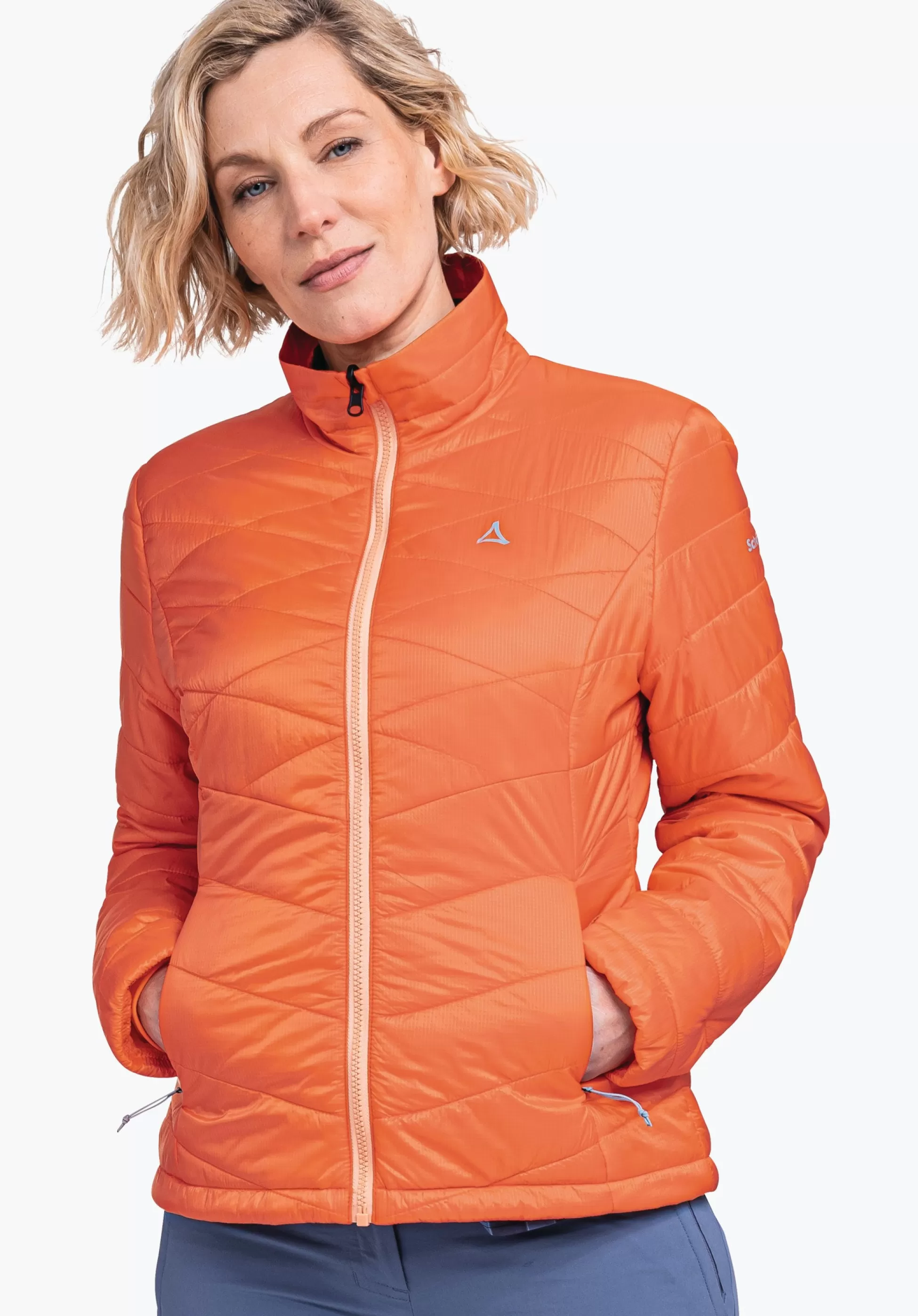 WOMEN SCHÖFFEL Trek & Hike | Down- / Thermojacket<Lightweight ZipIn! thermal jacket orange