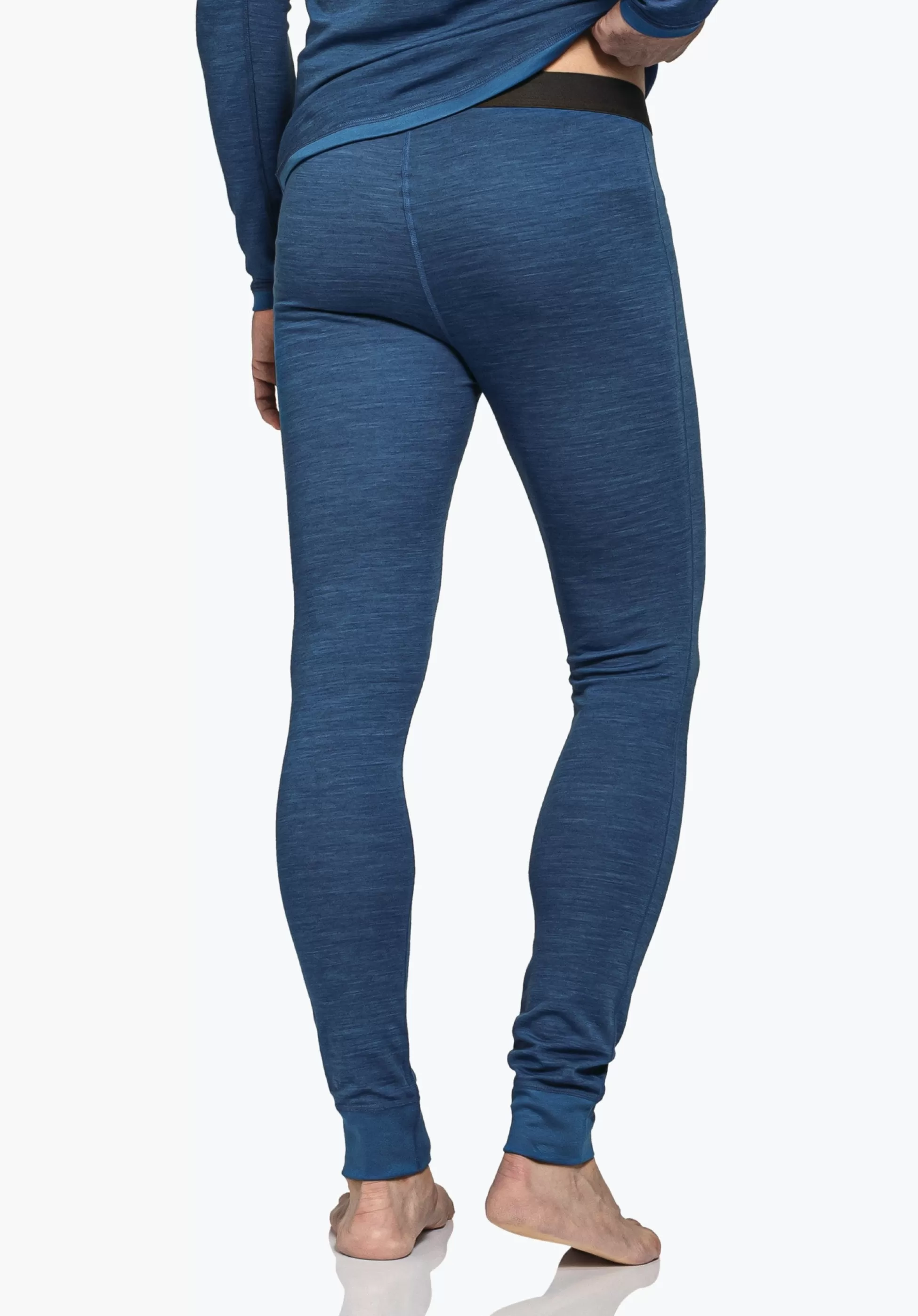 MEN SCHÖFFEL Trek & Hike | Skiing<Long underpants with soft merino wool blue