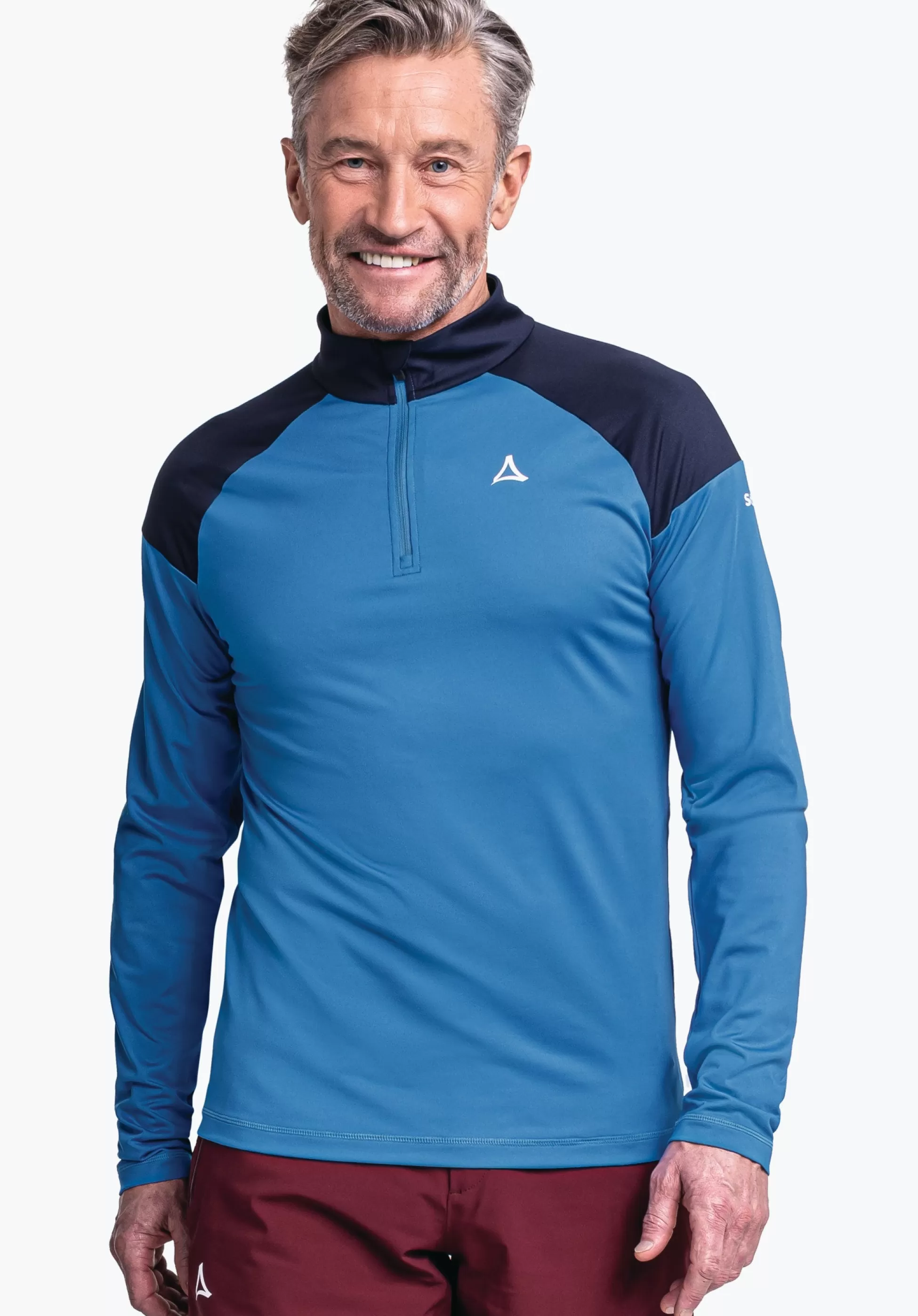 MEN SCHÖFFEL Skiing<Longsleeve made of recycled material grün