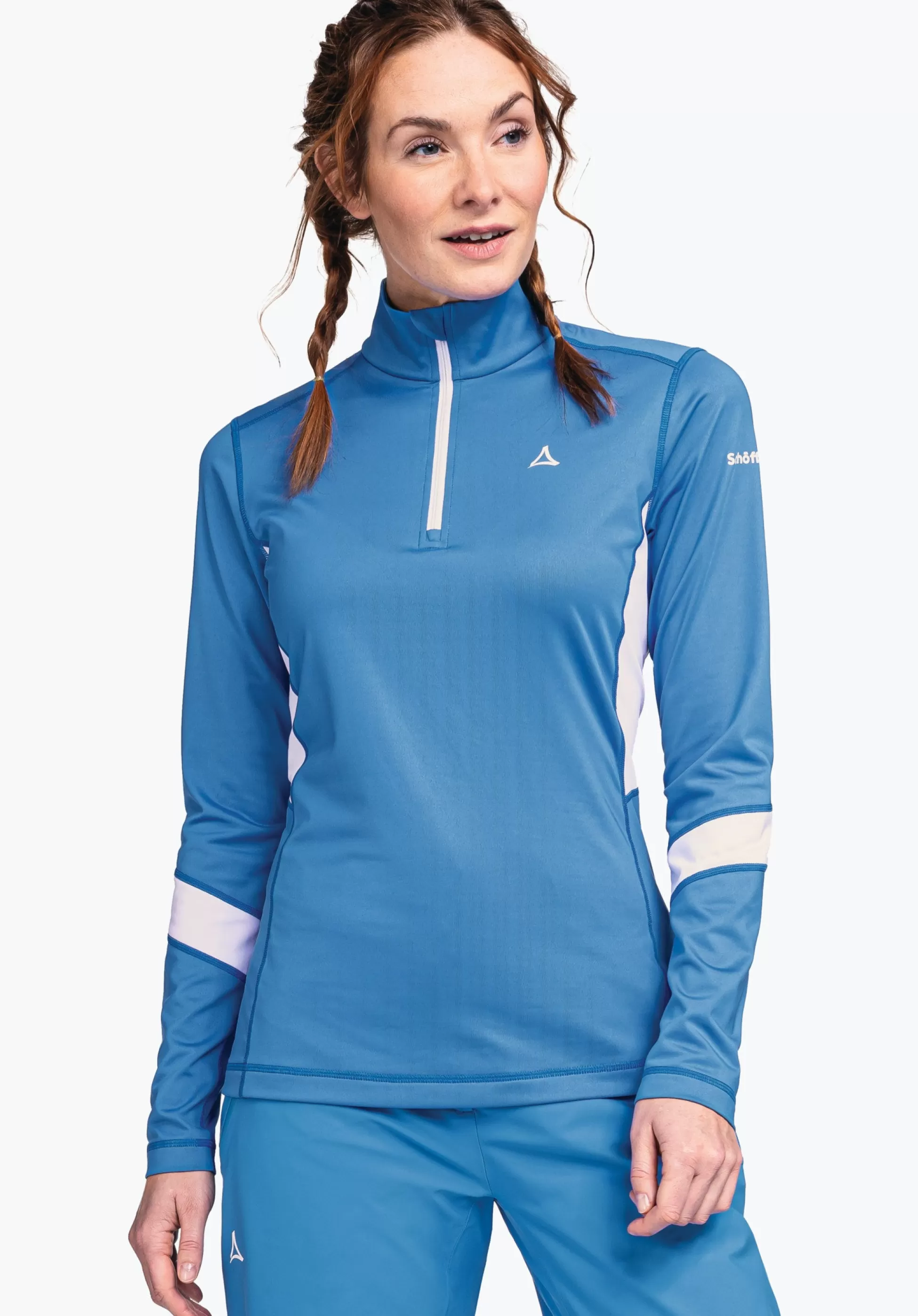 WOMEN SCHÖFFEL Skiing<Longsleeve made of recycled material red