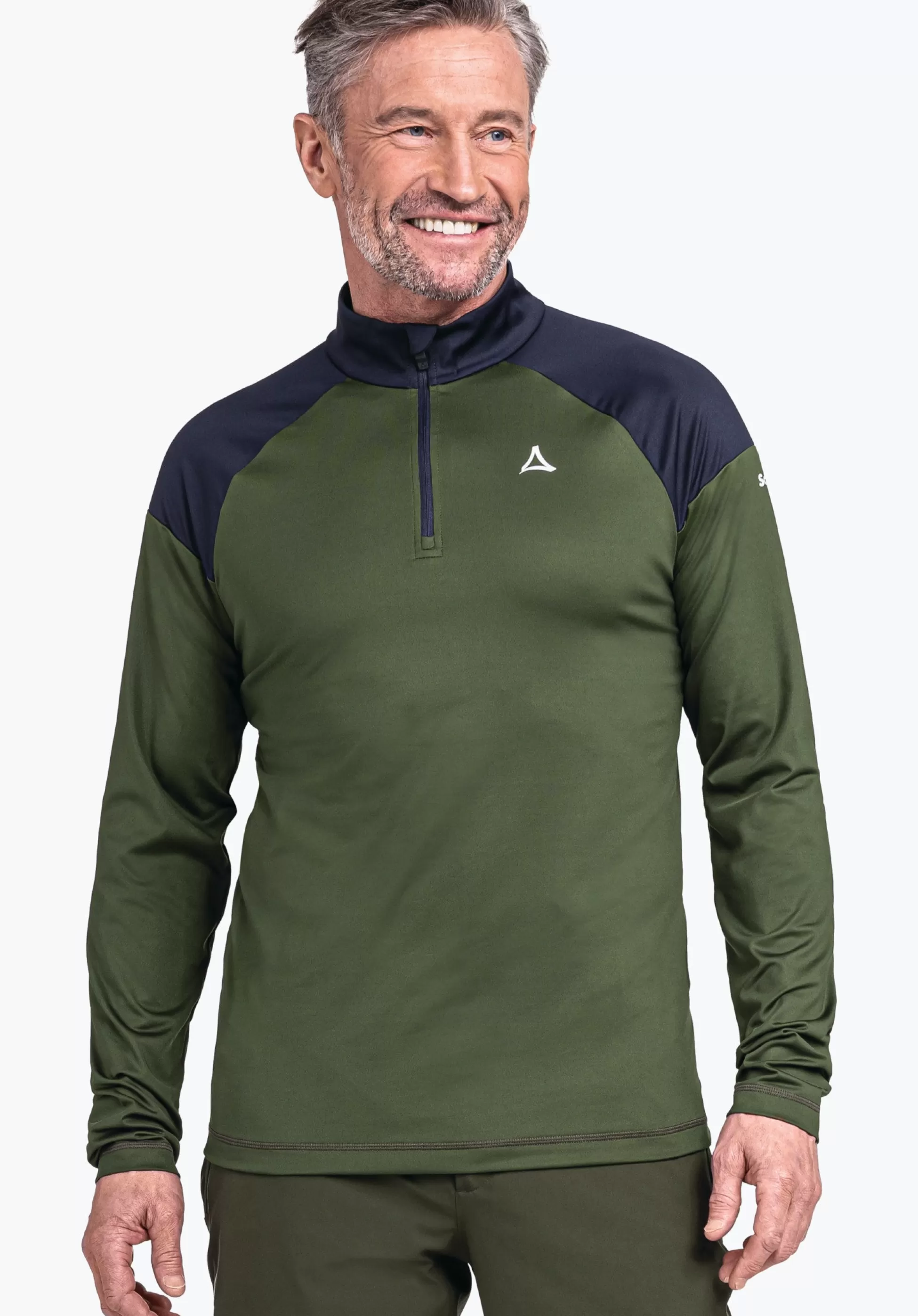 MEN SCHÖFFEL Skiing<Longsleeve made of recycled material grün