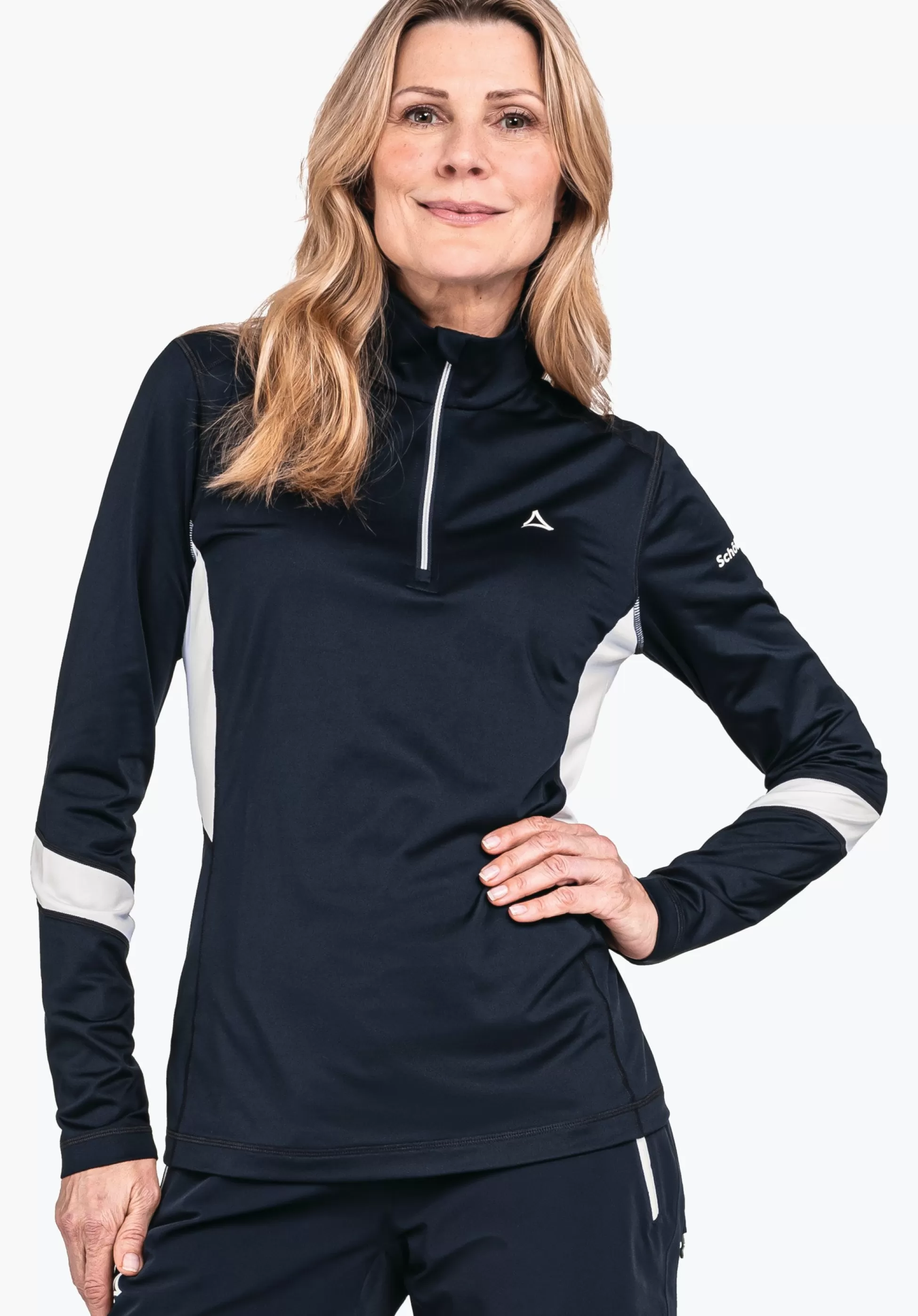 WOMEN SCHÖFFEL Skiing<Longsleeve made of recycled material red