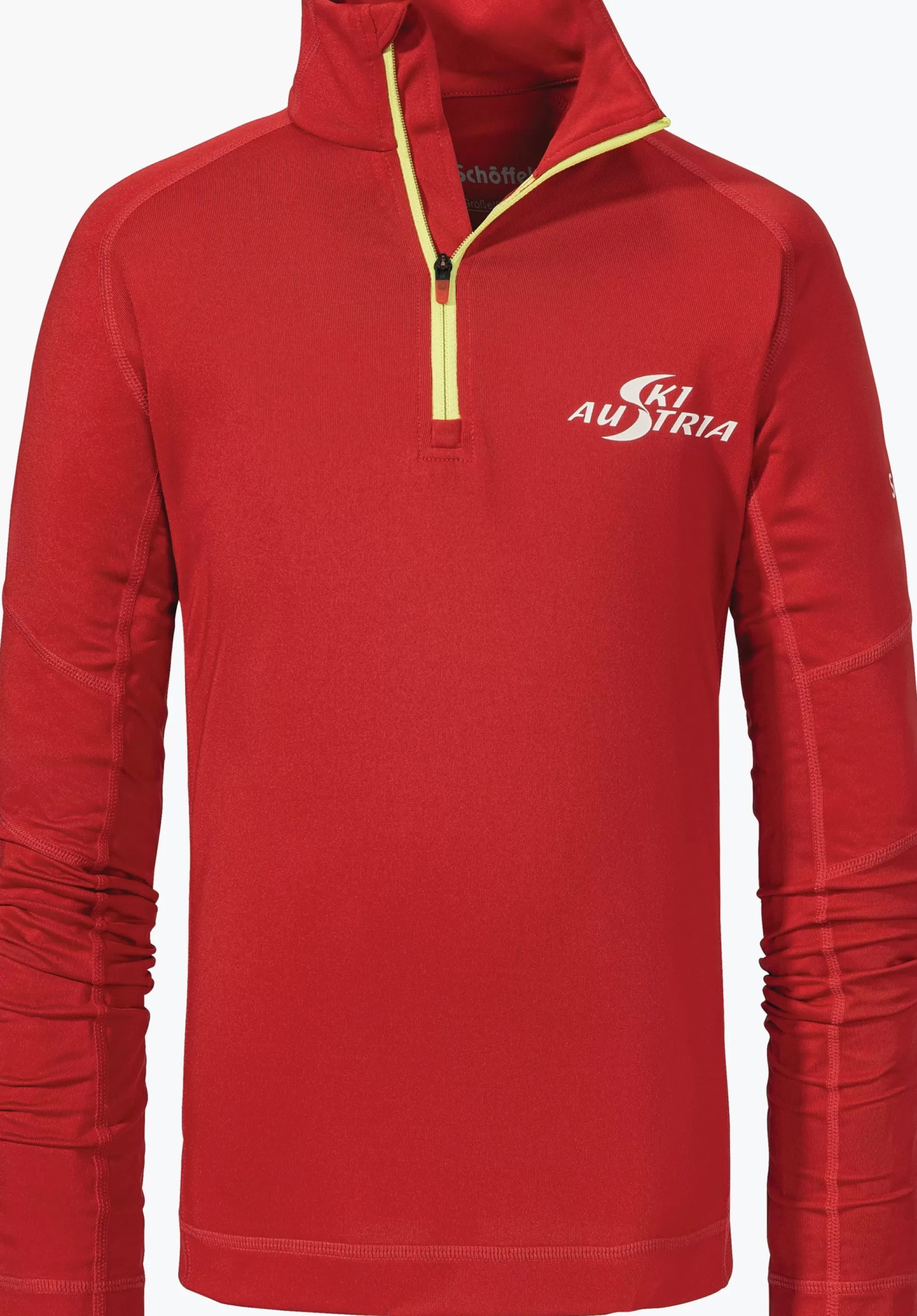 CHILDREN SCHÖFFEL Ski<Longsleeve with high collar red