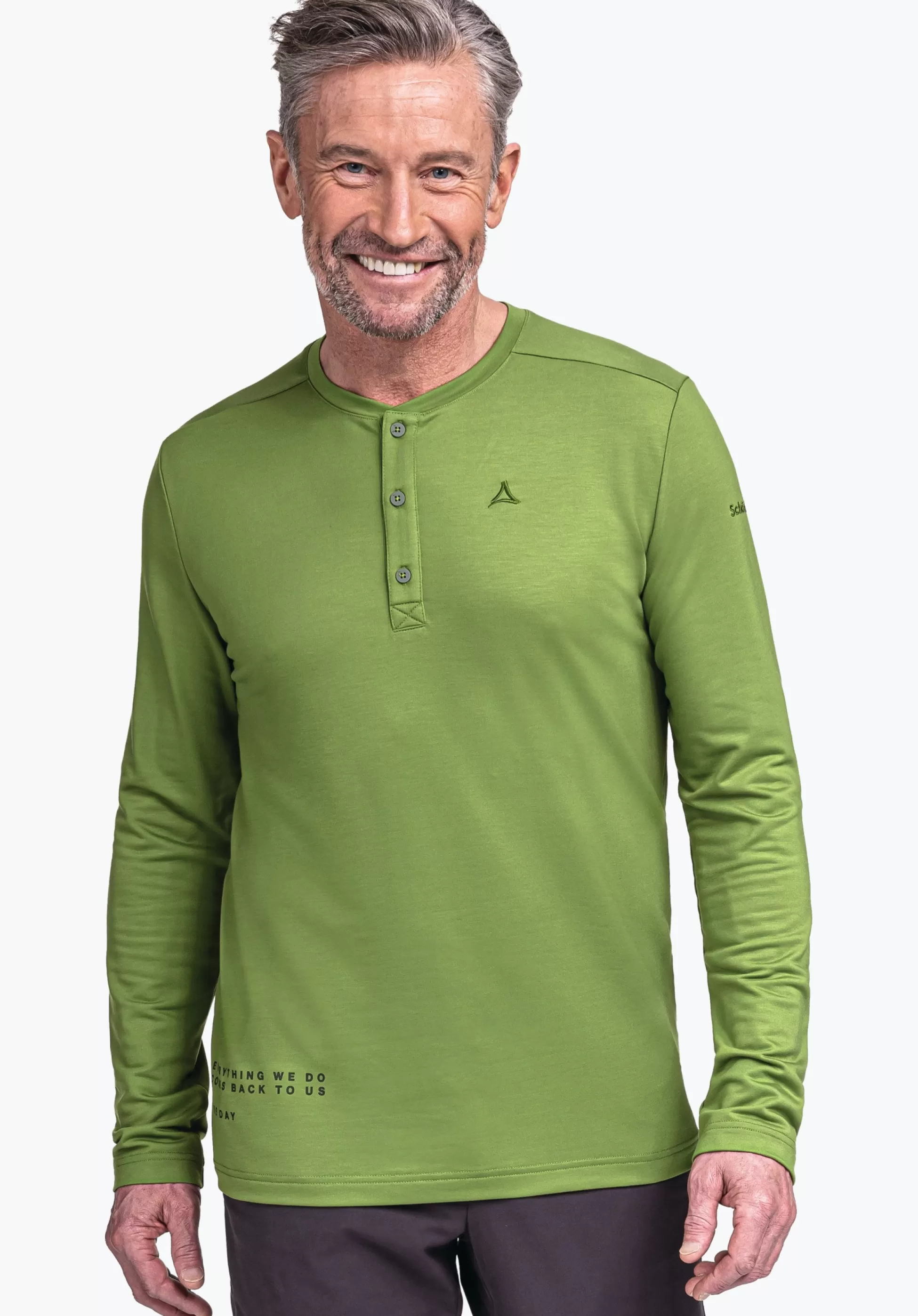MEN SCHÖFFEL Travel/Leisure<Longsleeve with highest wearing comfort red