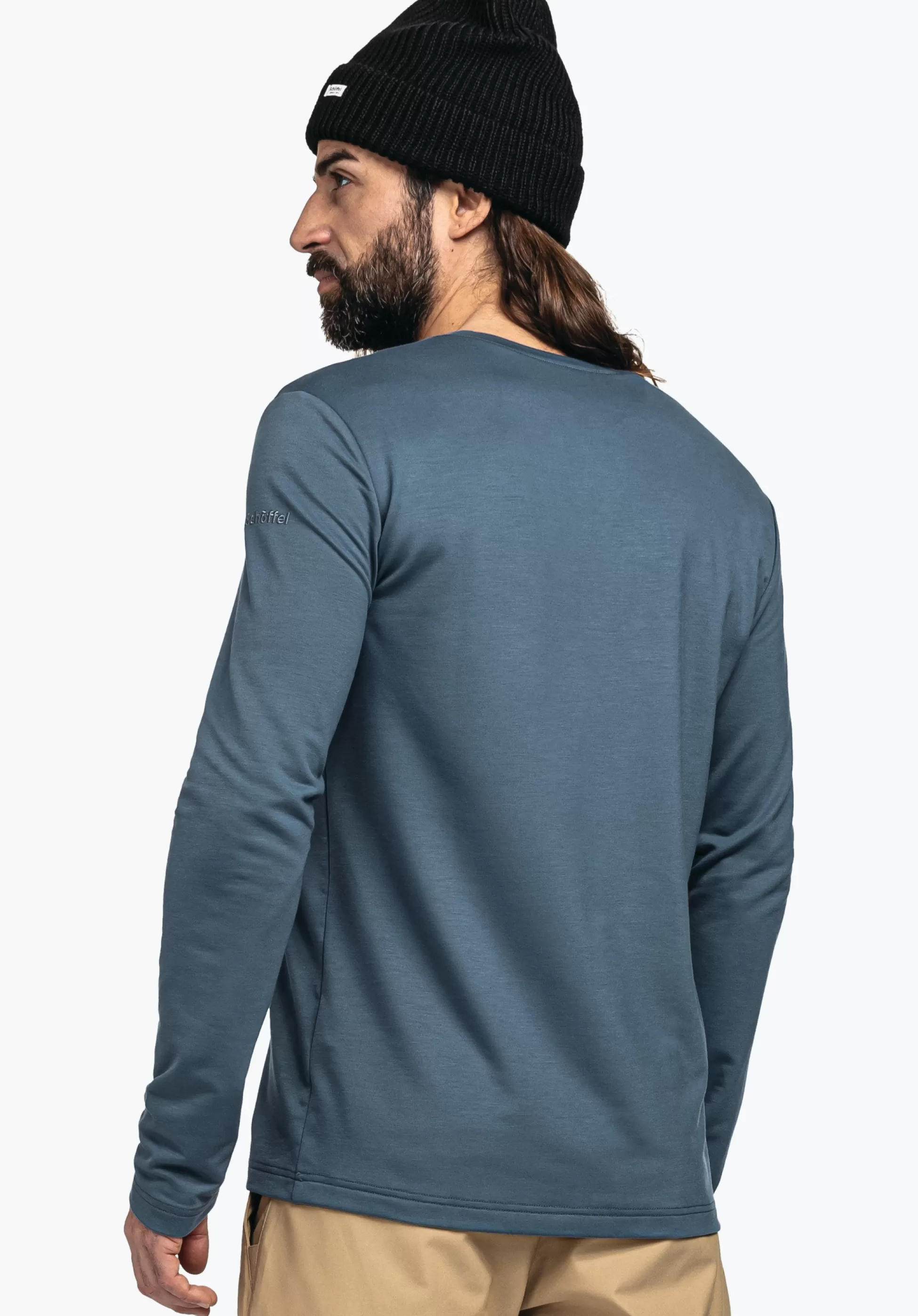 MEN SCHÖFFEL Travel/Leisure<Longsleeve with highest wearing comfort red