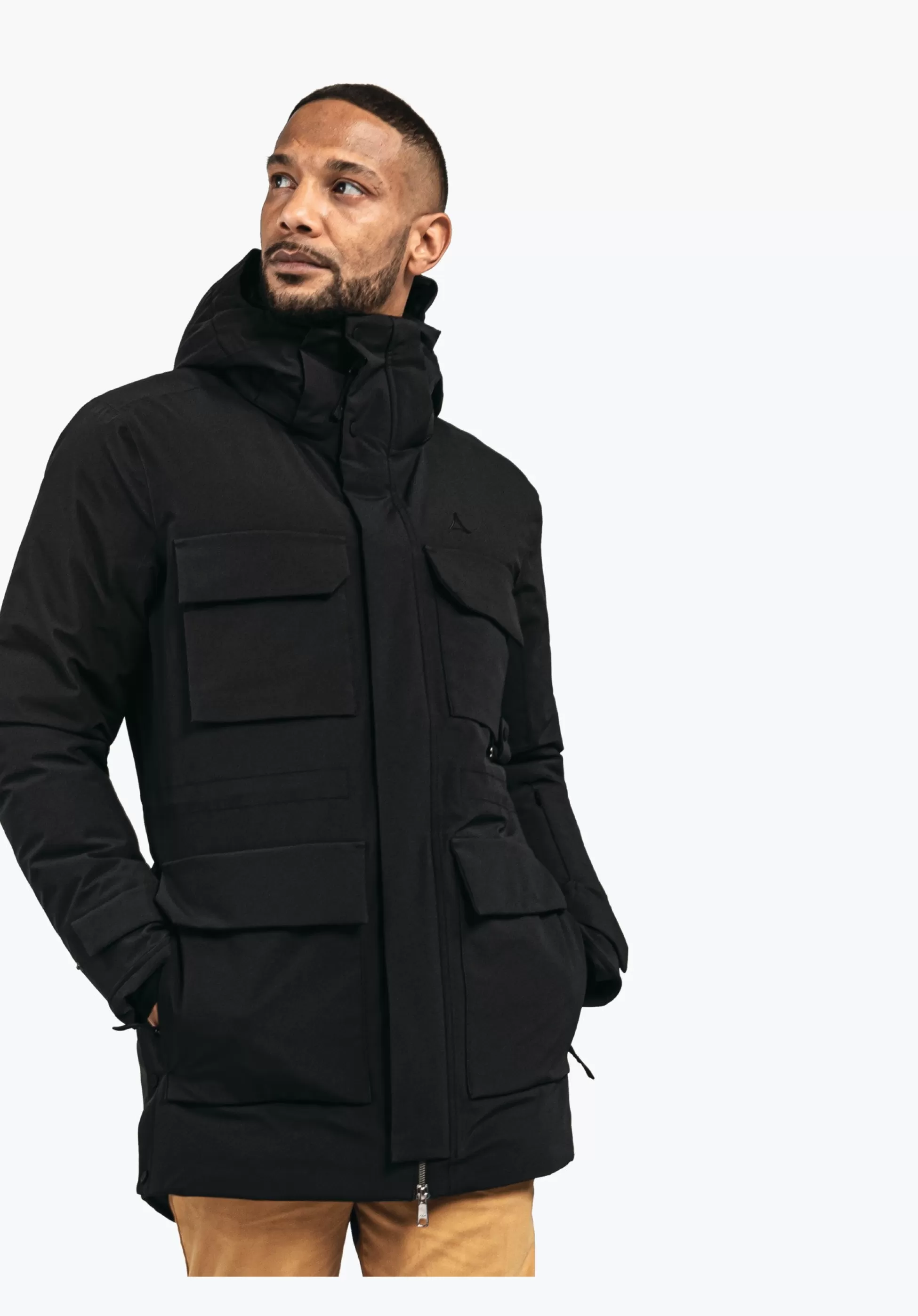 MEN SCHÖFFEL Travel/Leisure | Parka / Coat<Modern waterproof down parka red