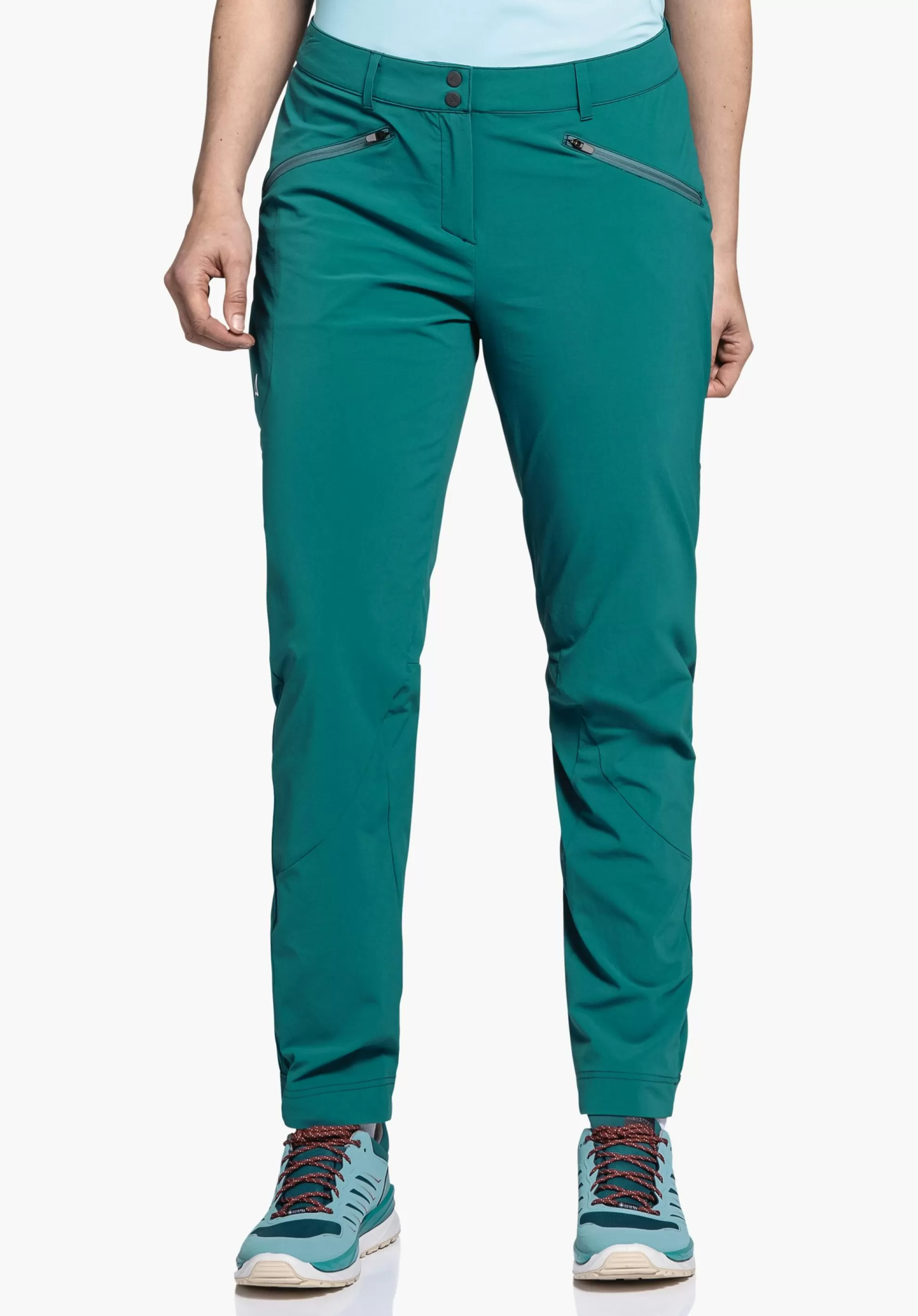 WOMEN SCHÖFFEL Trek & Hike | Pants Long<Multifunctional & technical hiking pants grün