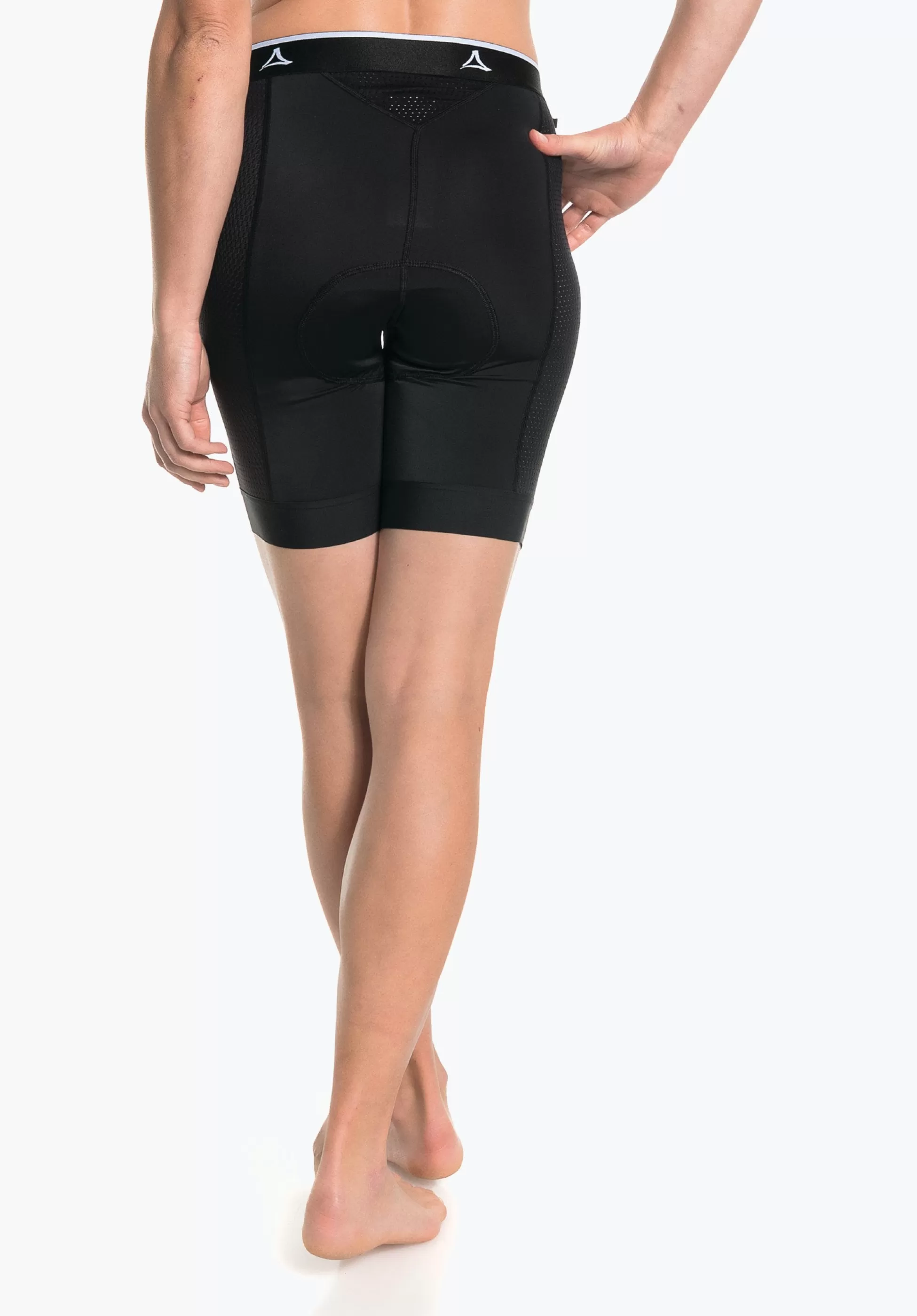 WOMEN SCHÖFFEL Bike | Inner Pants<Performance cycle pants with seat padding black
