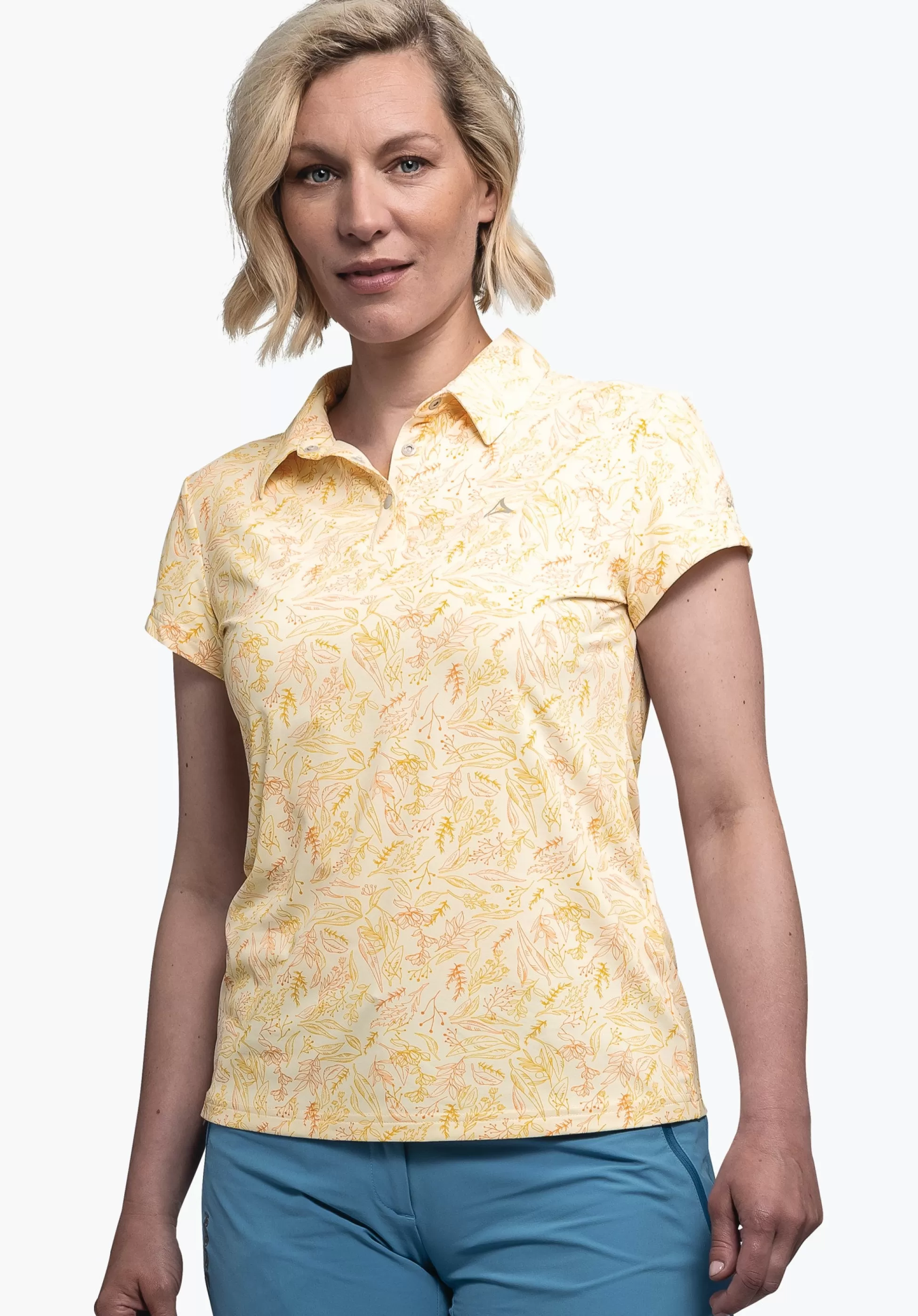 WOMEN SCHÖFFEL <Polo shirt with high freedom of movement rosa