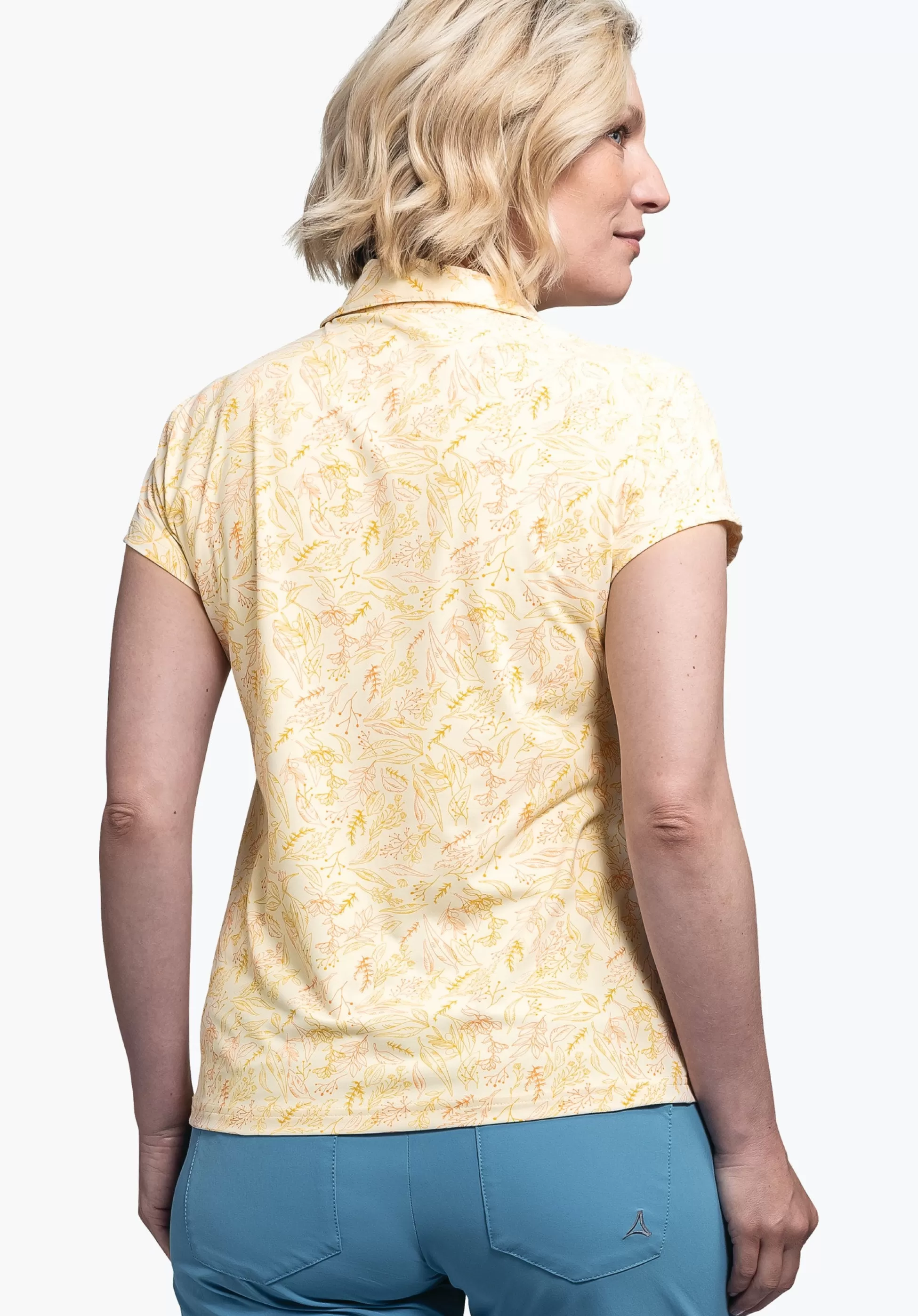 WOMEN SCHÖFFEL <Polo shirt with high freedom of movement rosa