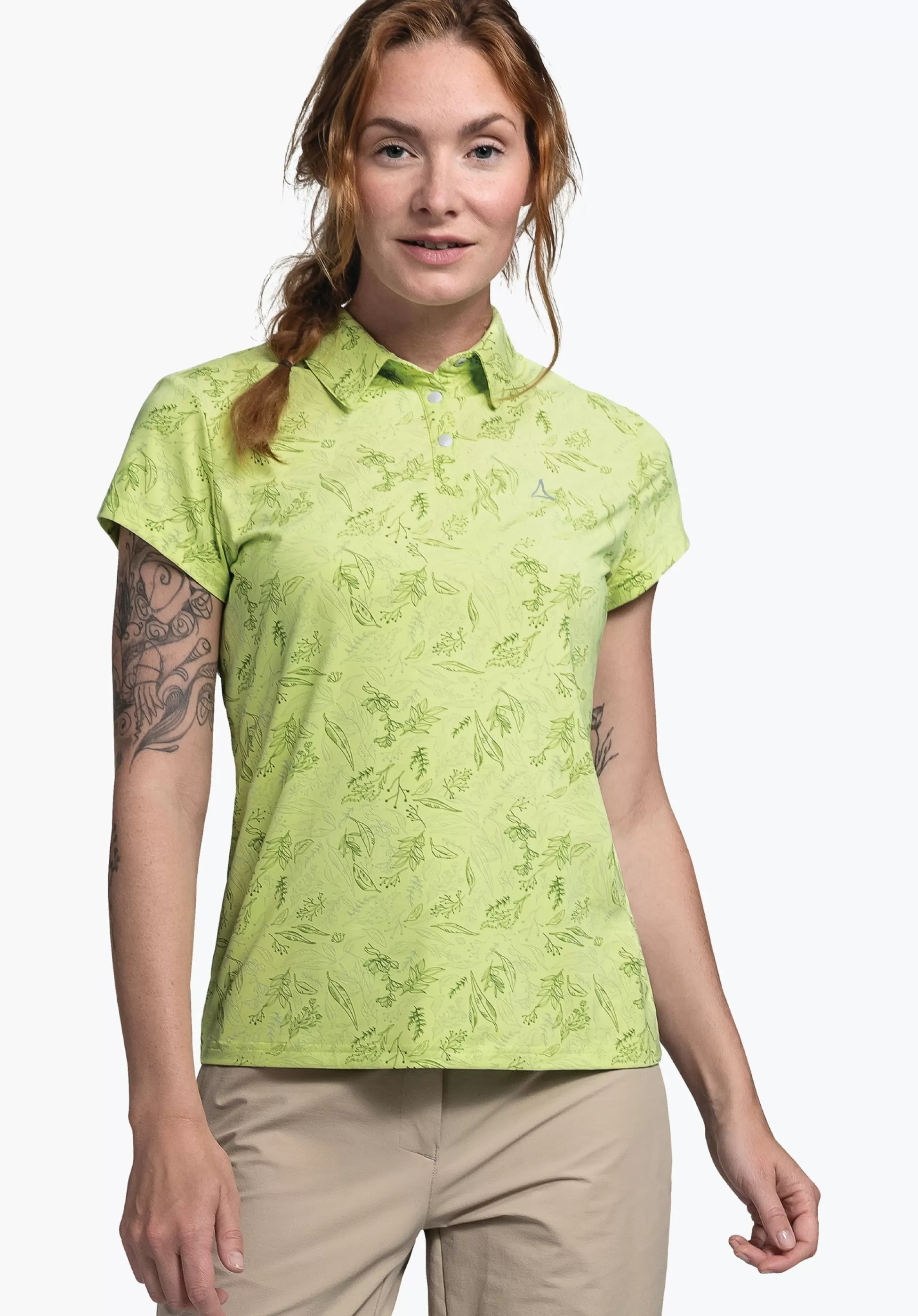 WOMEN SCHÖFFEL <Polo shirt with high freedom of movement rosa