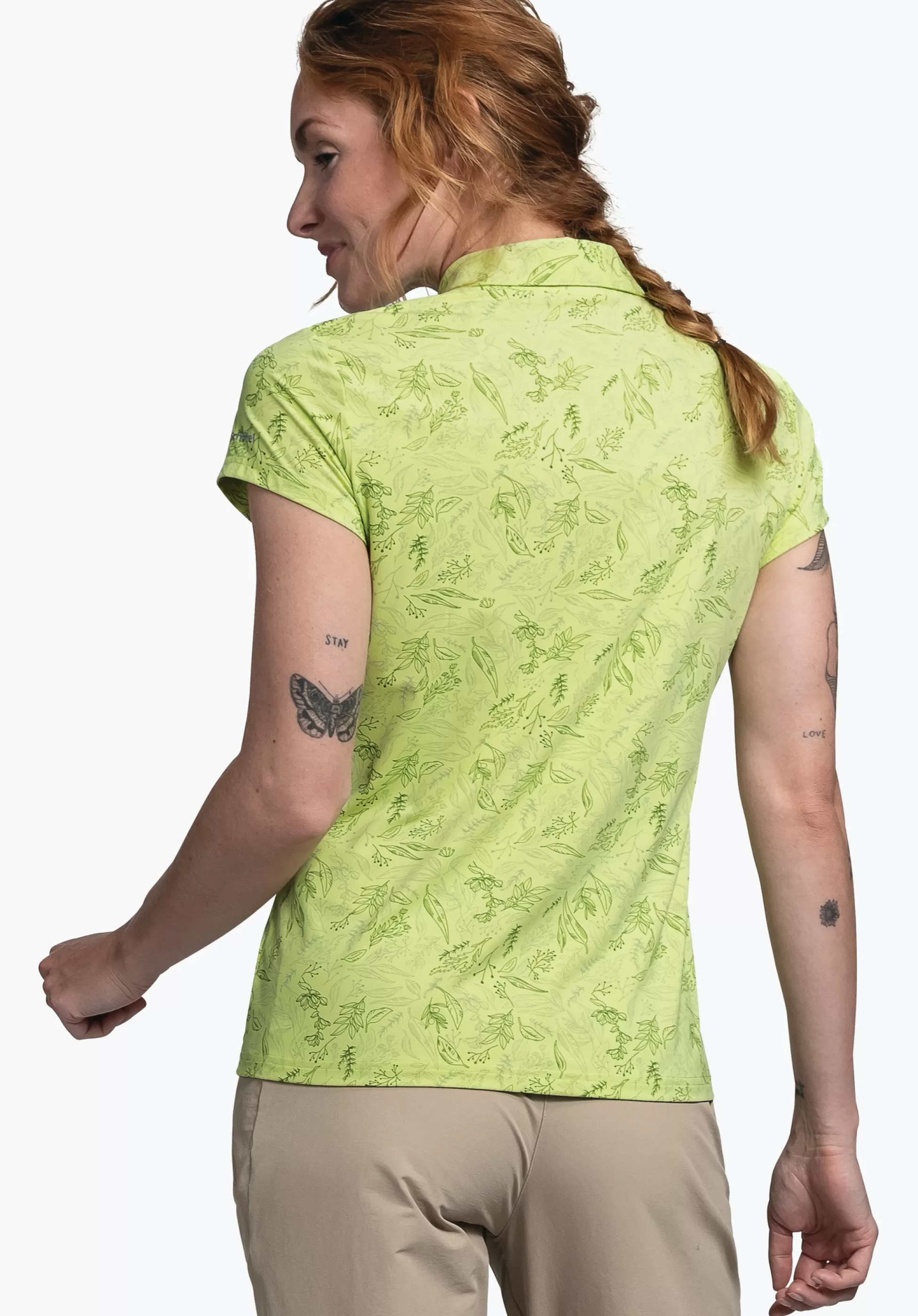 WOMEN SCHÖFFEL <Polo shirt with high freedom of movement rosa