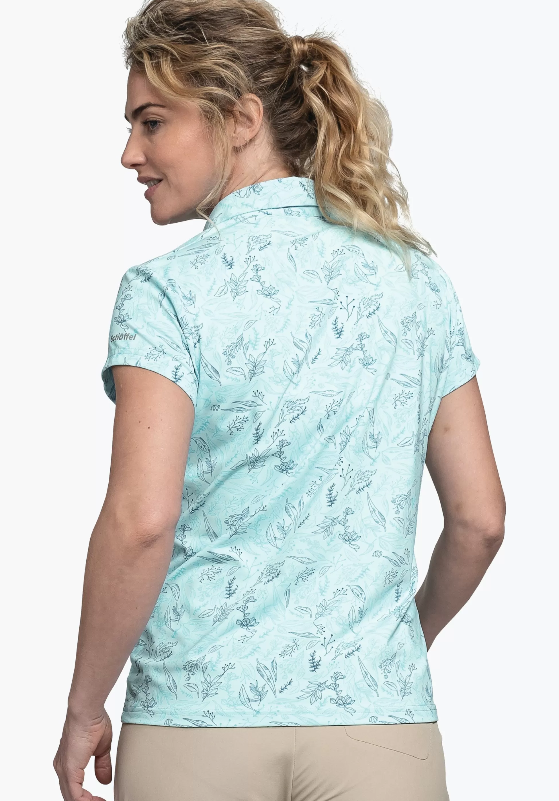 WOMEN SCHÖFFEL <Polo shirt with high freedom of movement rosa