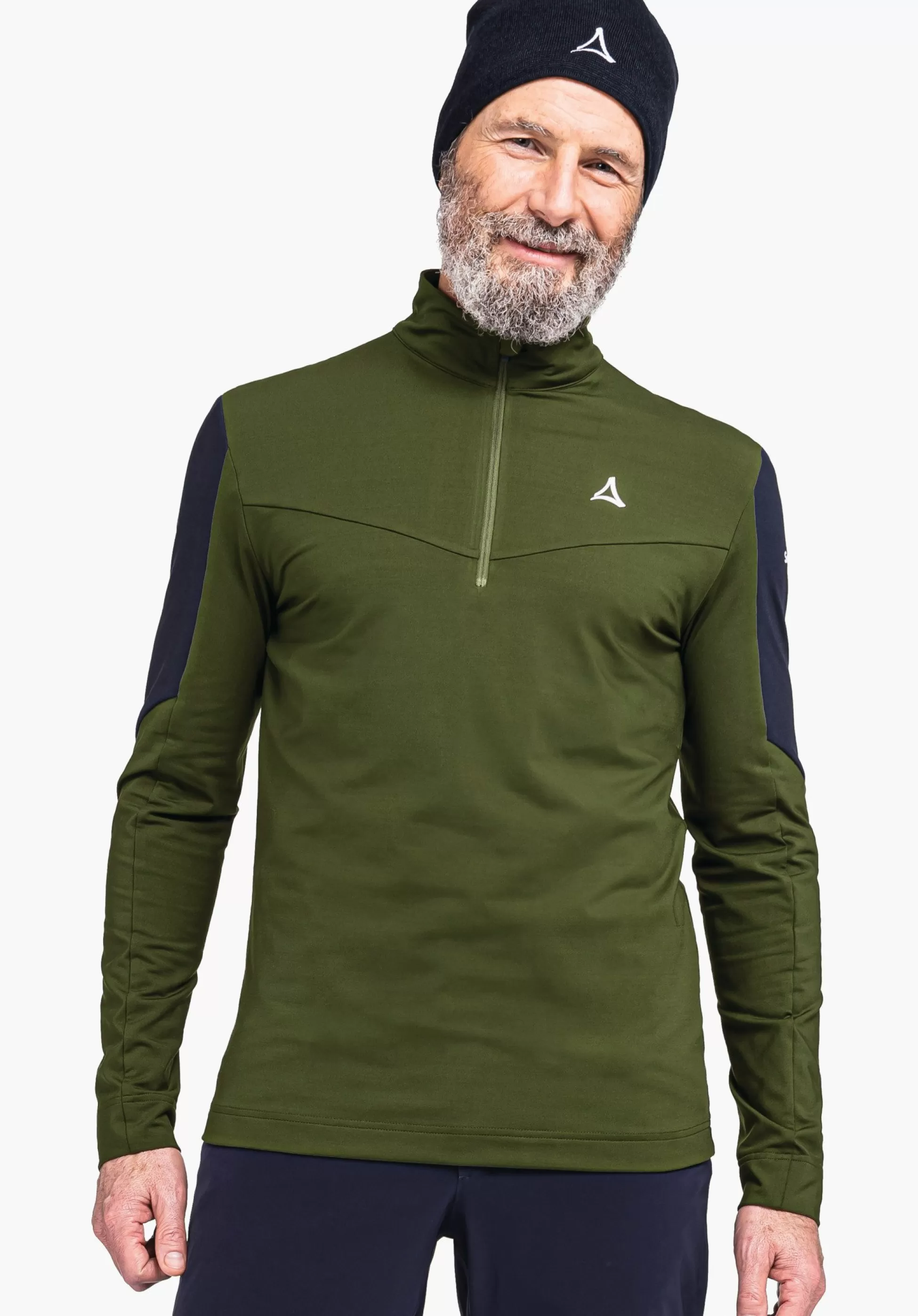 MEN SCHÖFFEL Skiing<Premium longsleeve in the best material blue