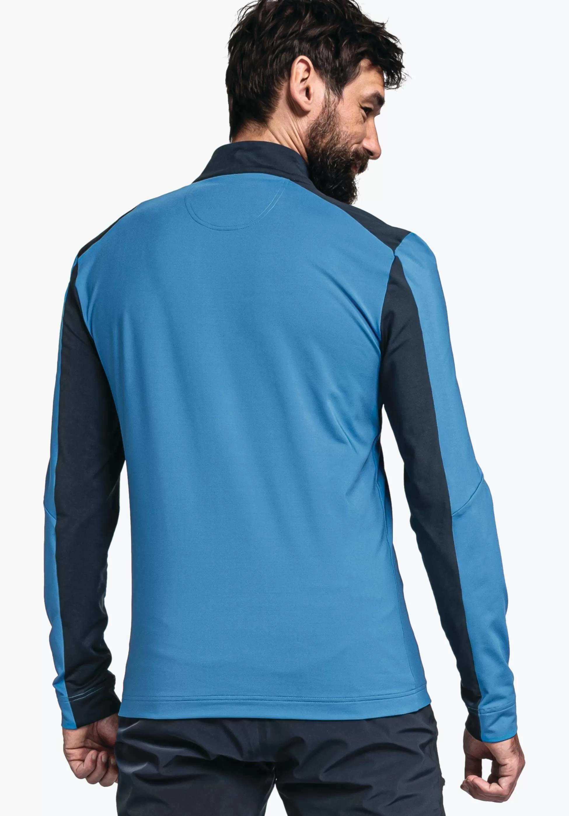 MEN SCHÖFFEL Skiing<Premium longsleeve in the best material blue