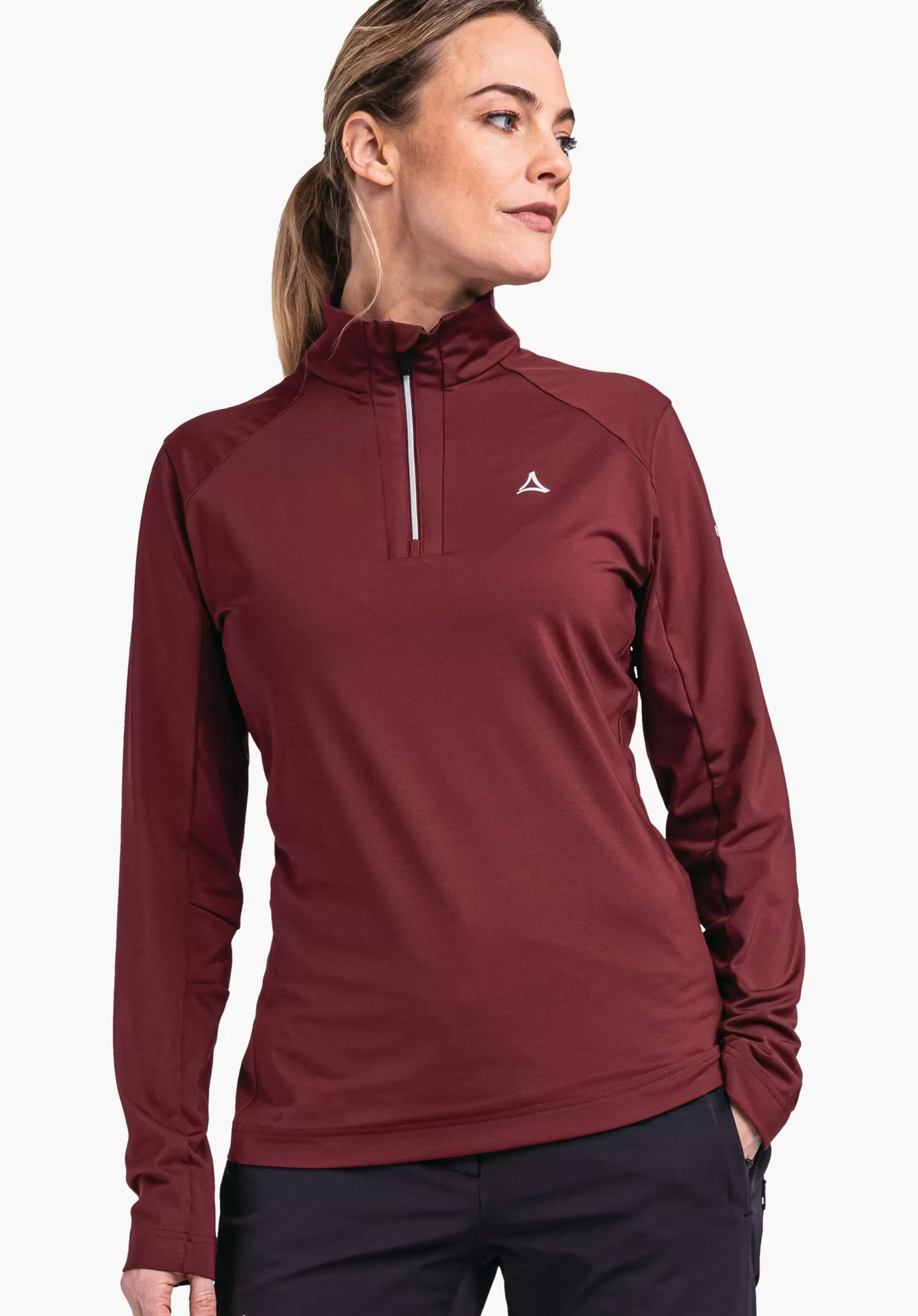 WOMEN SCHÖFFEL Skiing<Premium longsleeve in the best material red