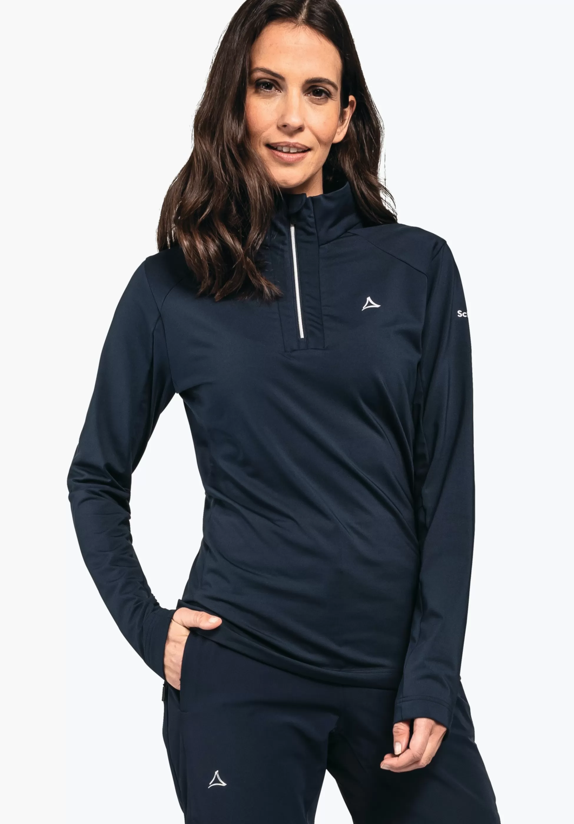 WOMEN SCHÖFFEL Skiing<Premium longsleeve in the best material red