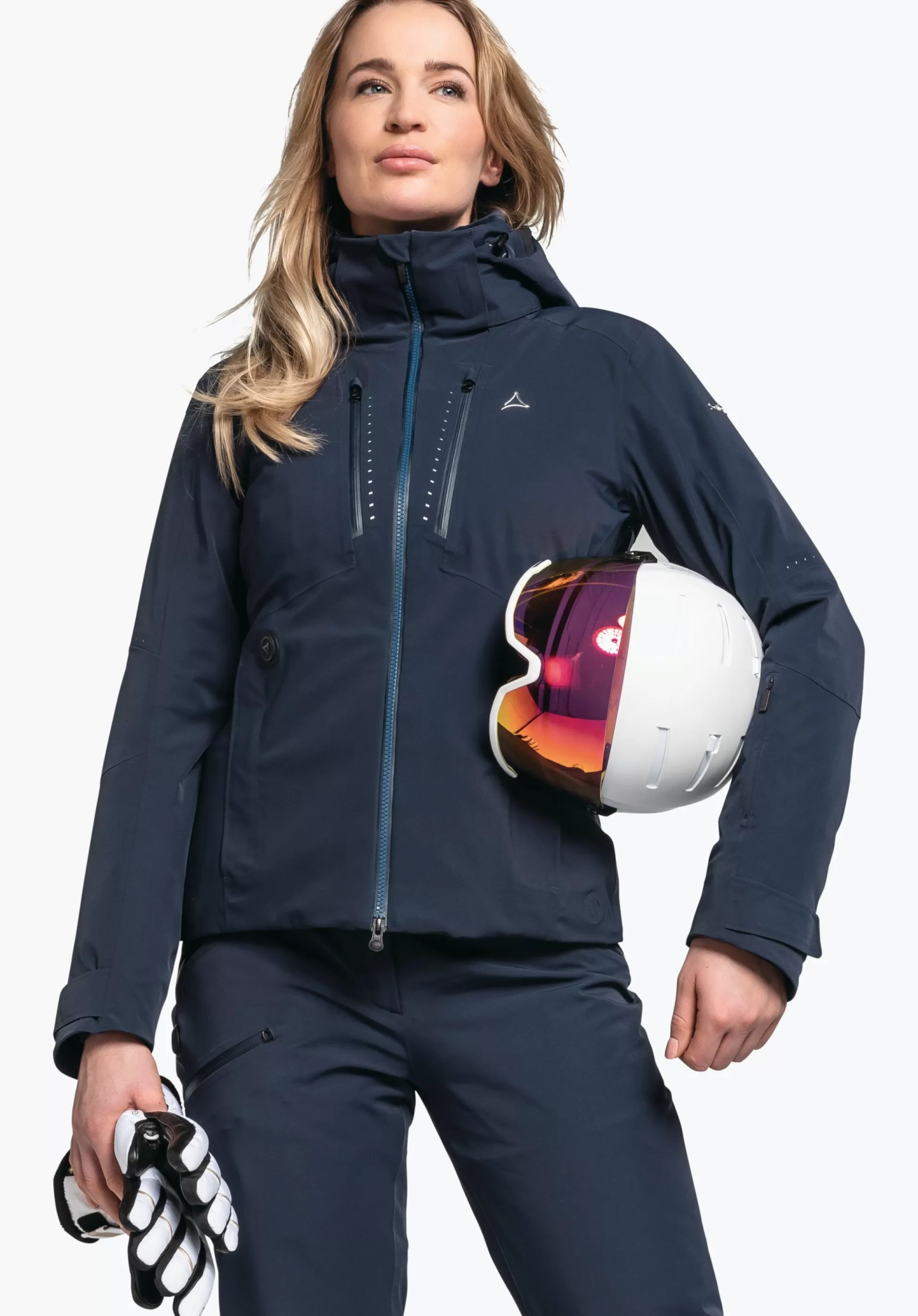 WOMEN SCHÖFFEL Skiing<Premium ski jacket with smart heat blau