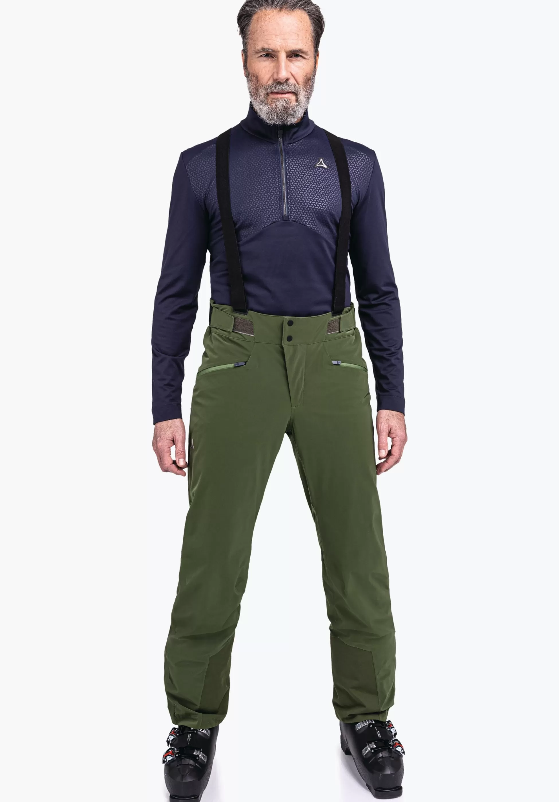 MEN SCHÖFFEL Skiing<Premium waterproof ski pants green