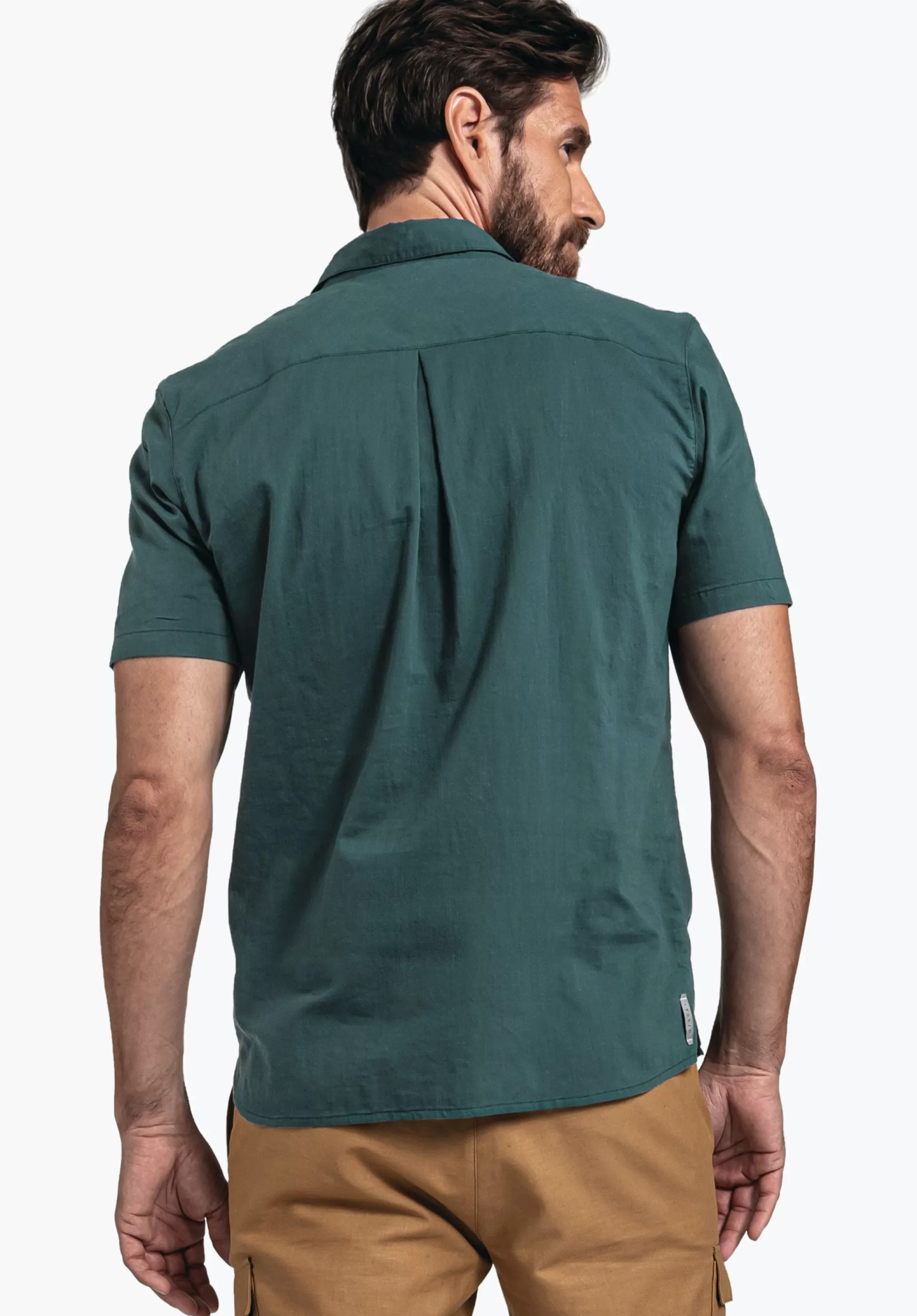 MEN SCHÖFFEL Travel/Leisure<Quick drying casual shirt grün