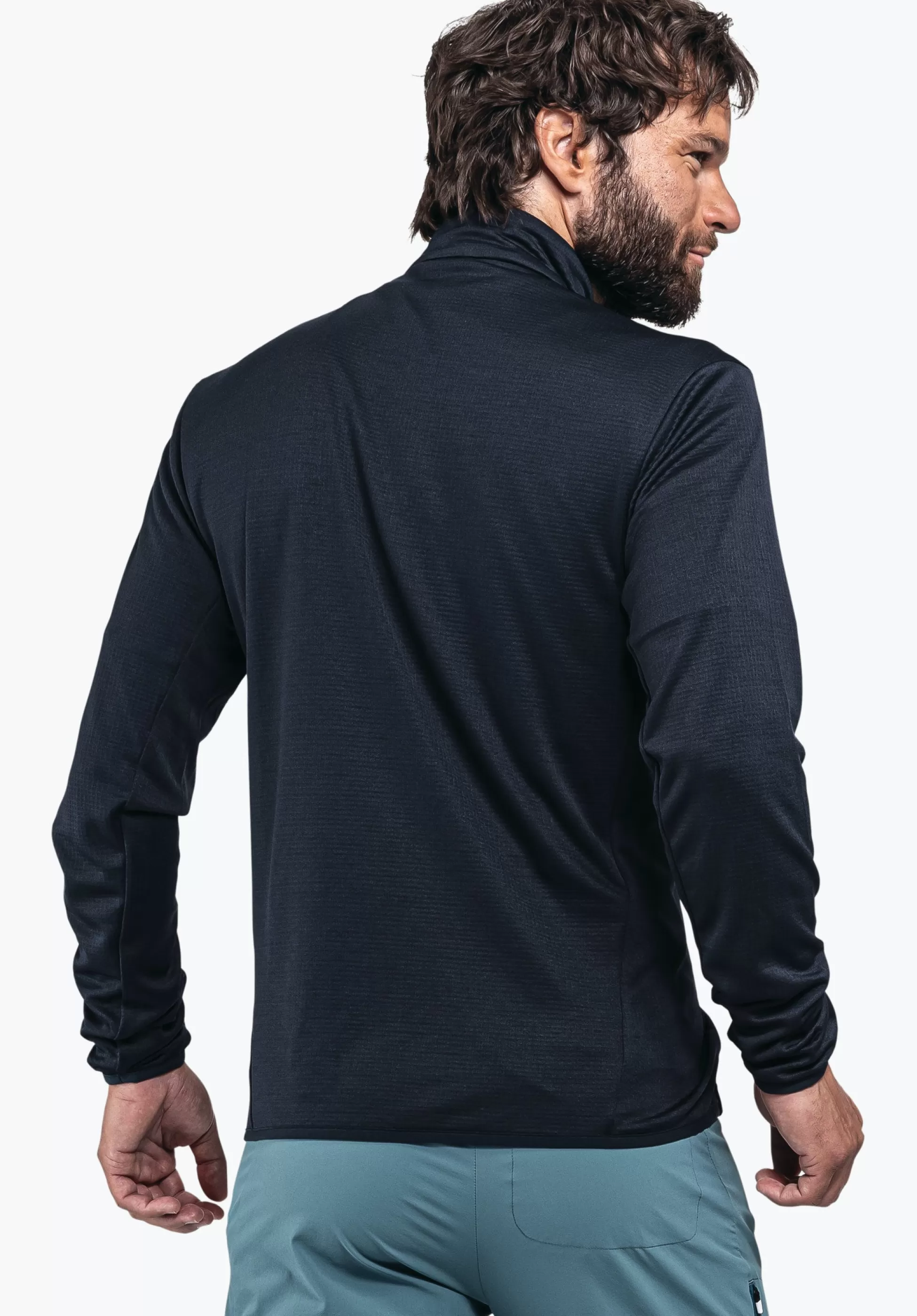 MEN SCHÖFFEL <Quick drying hiking fleece jacket grün