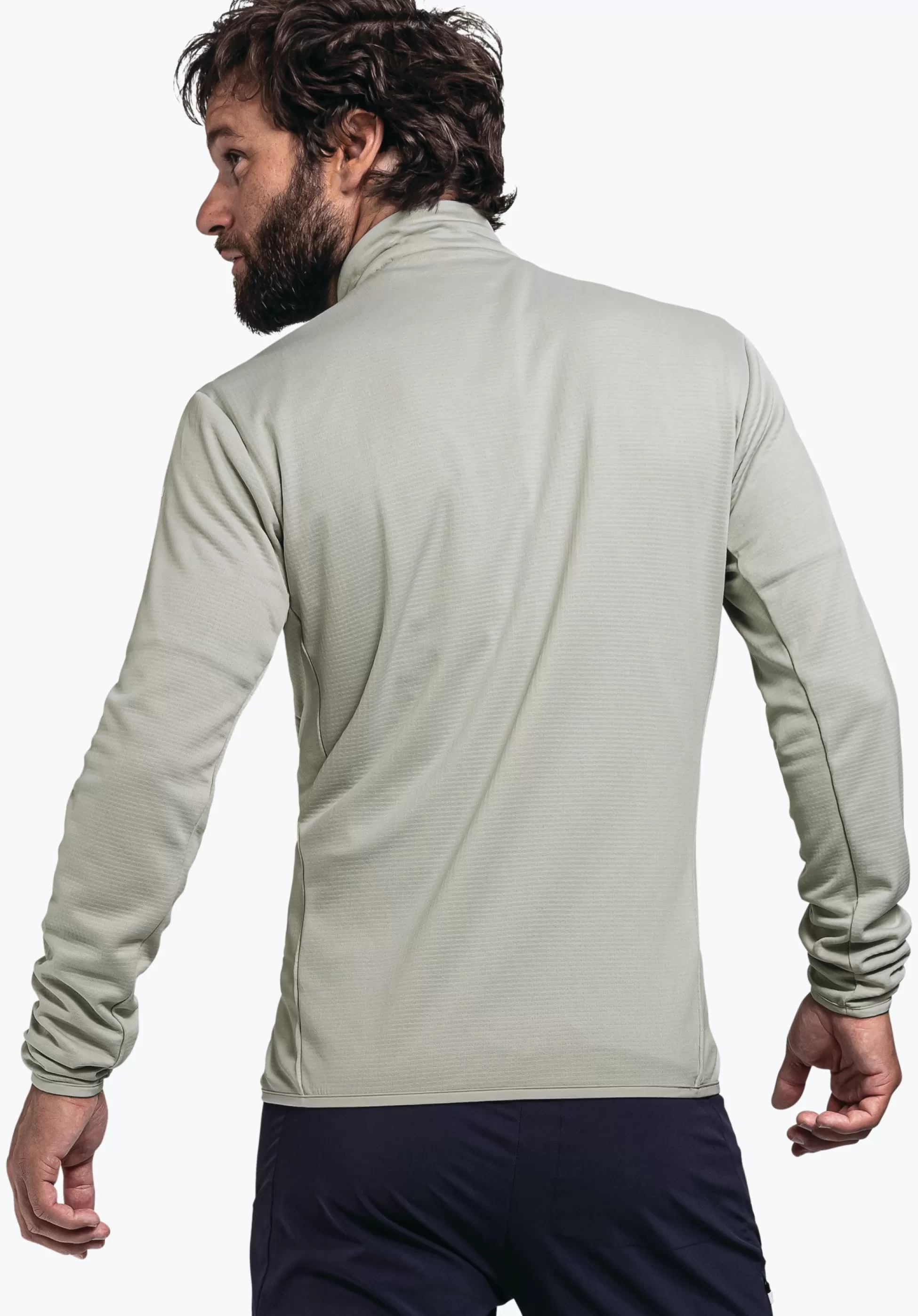 MEN SCHÖFFEL <Quick drying hiking fleece jacket grün