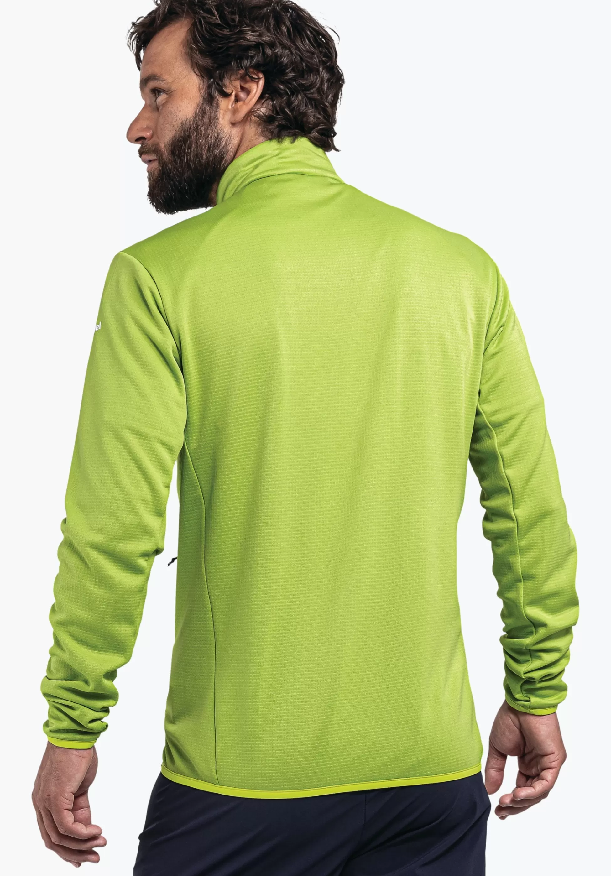 MEN SCHÖFFEL <Quick drying hiking fleece jacket grün