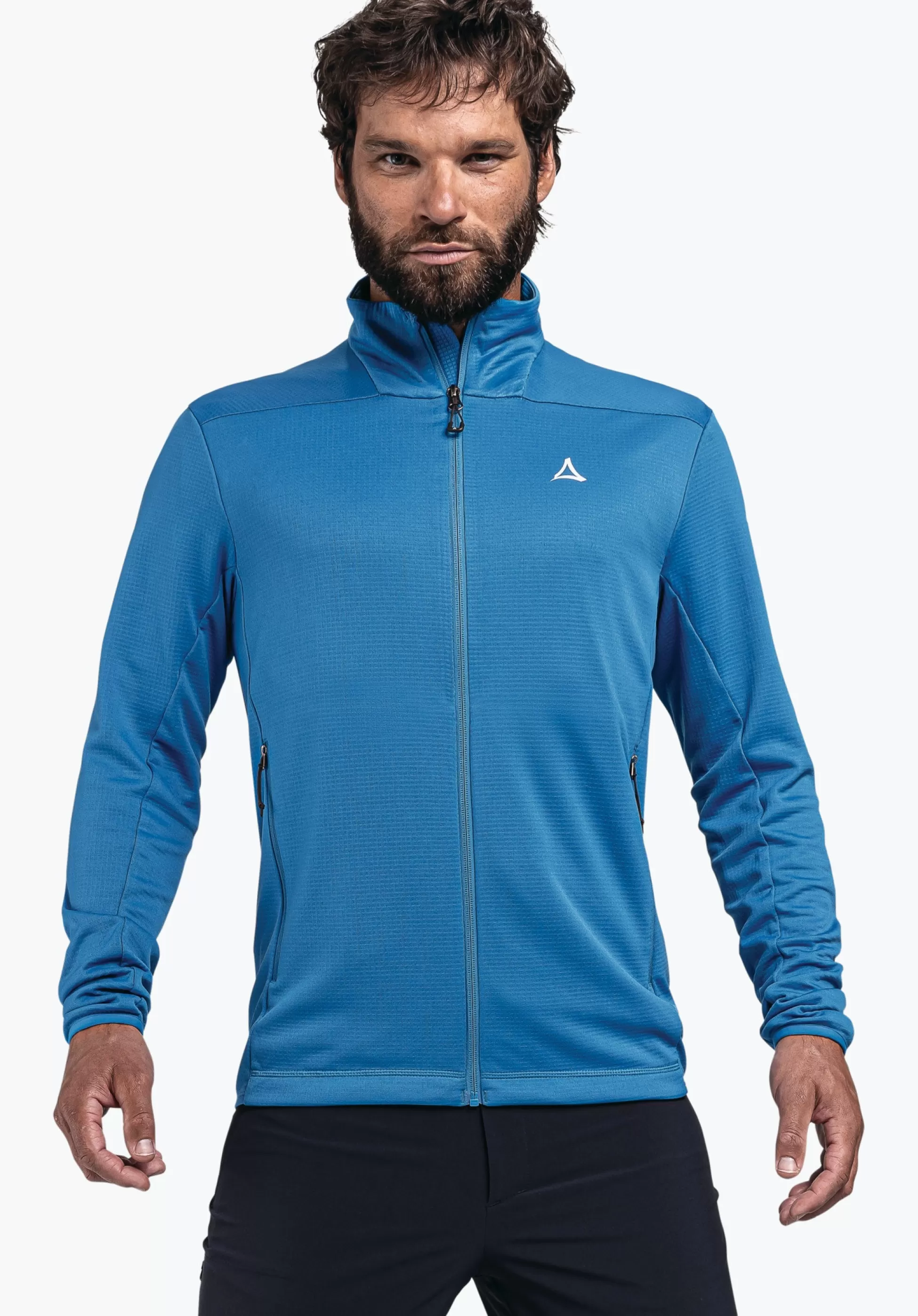 MEN SCHÖFFEL <Quick drying hiking fleece jacket grün