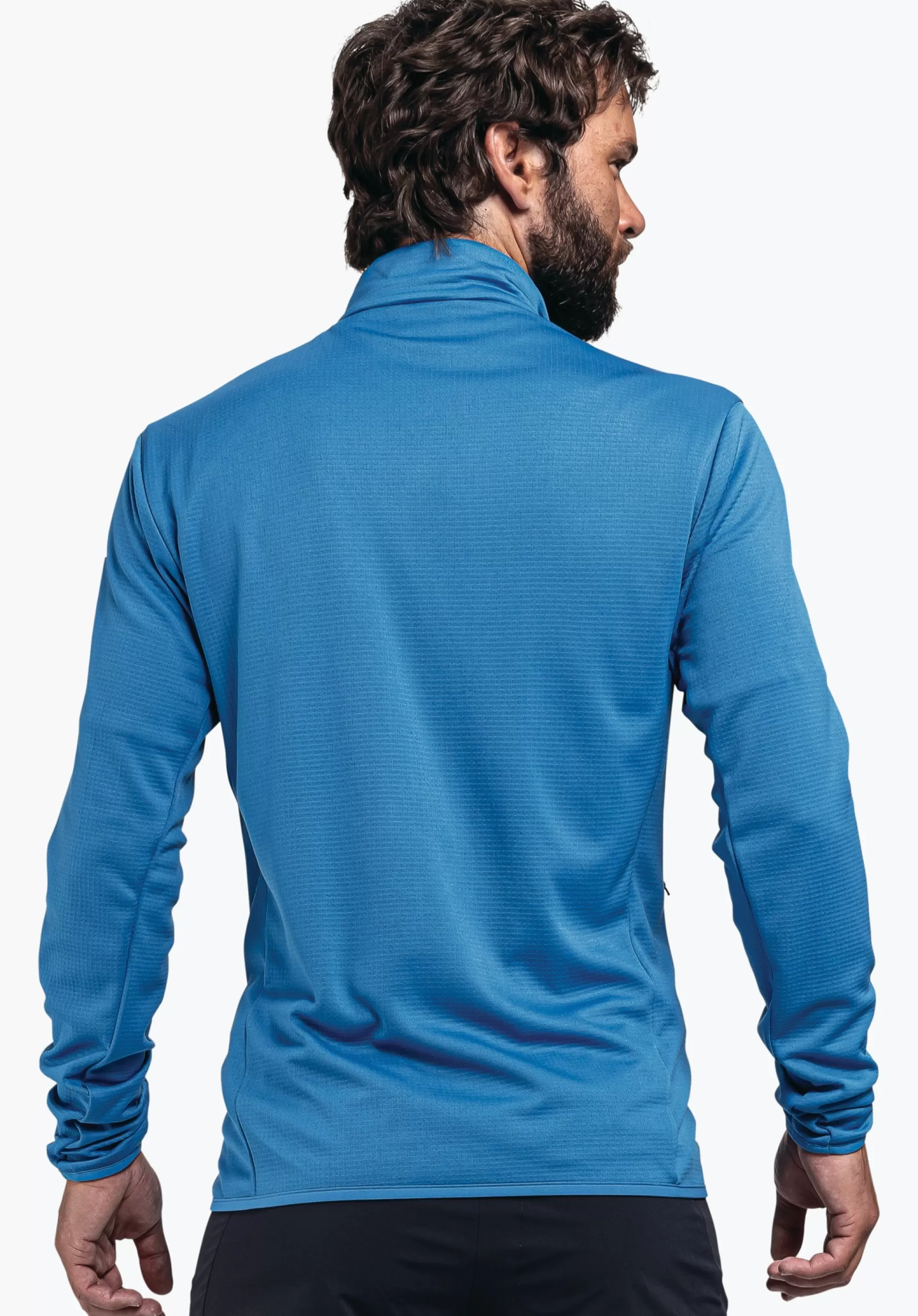 MEN SCHÖFFEL <Quick drying hiking fleece jacket grün