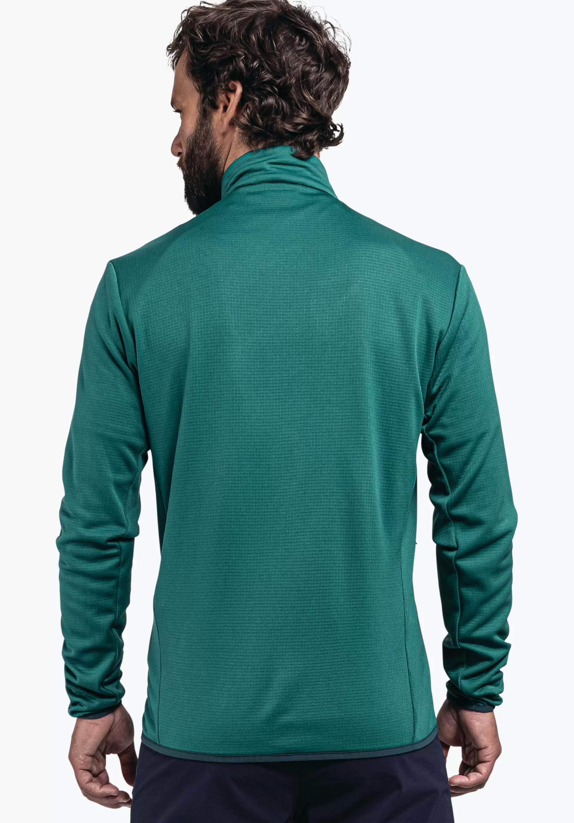 MEN SCHÖFFEL <Quick drying hiking fleece jacket grün