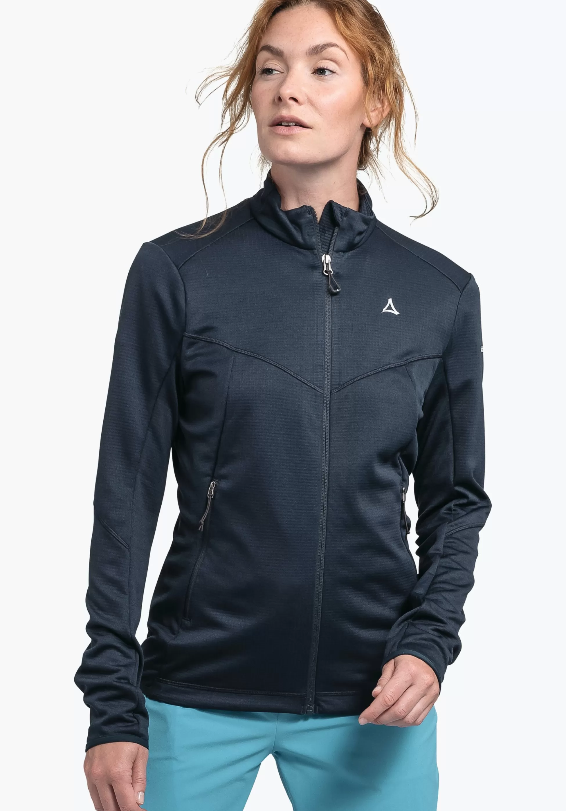 WOMEN SCHÖFFEL <Quick drying hiking fleece jacket rot