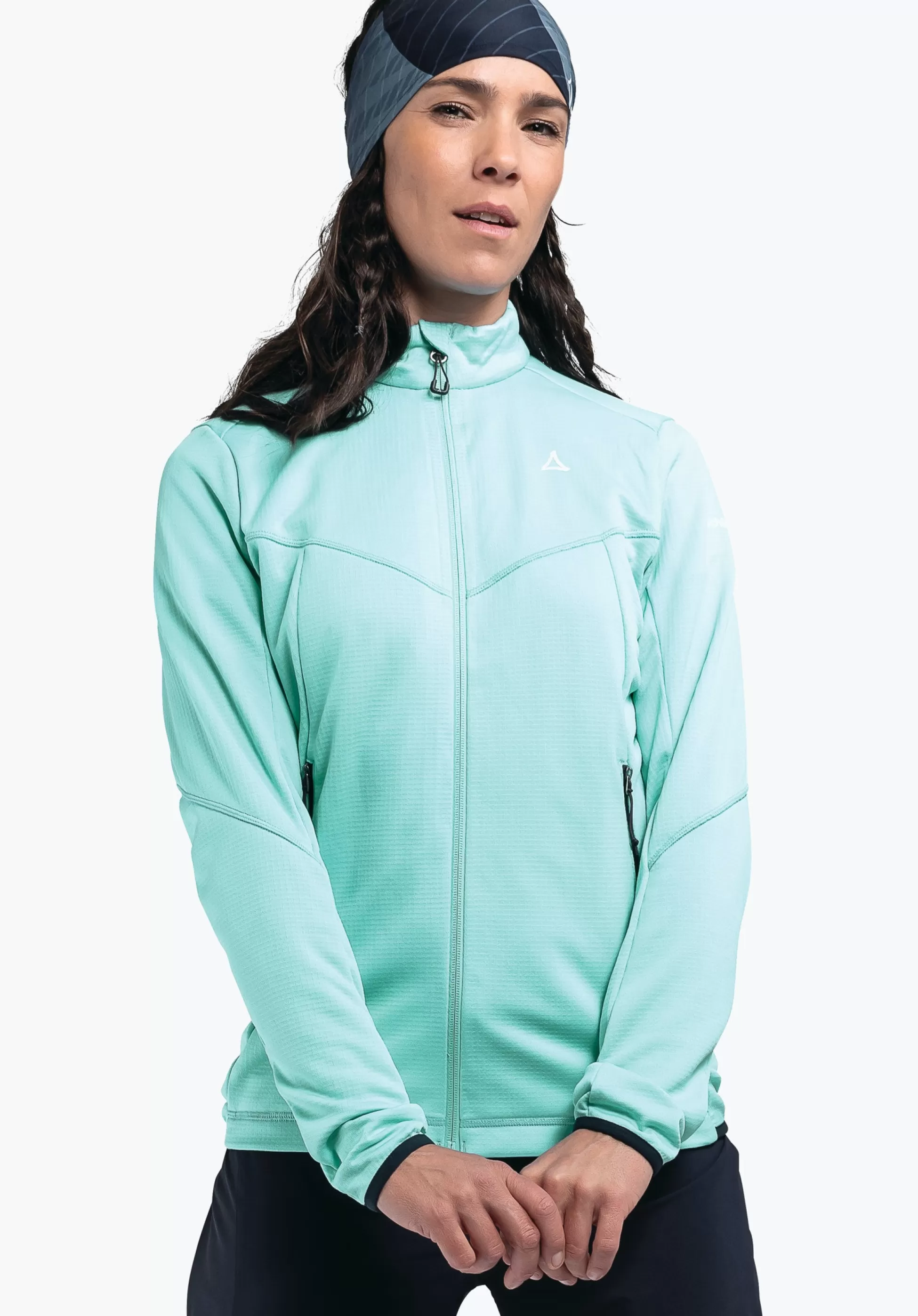 WOMEN SCHÖFFEL <Quick drying hiking fleece jacket rot