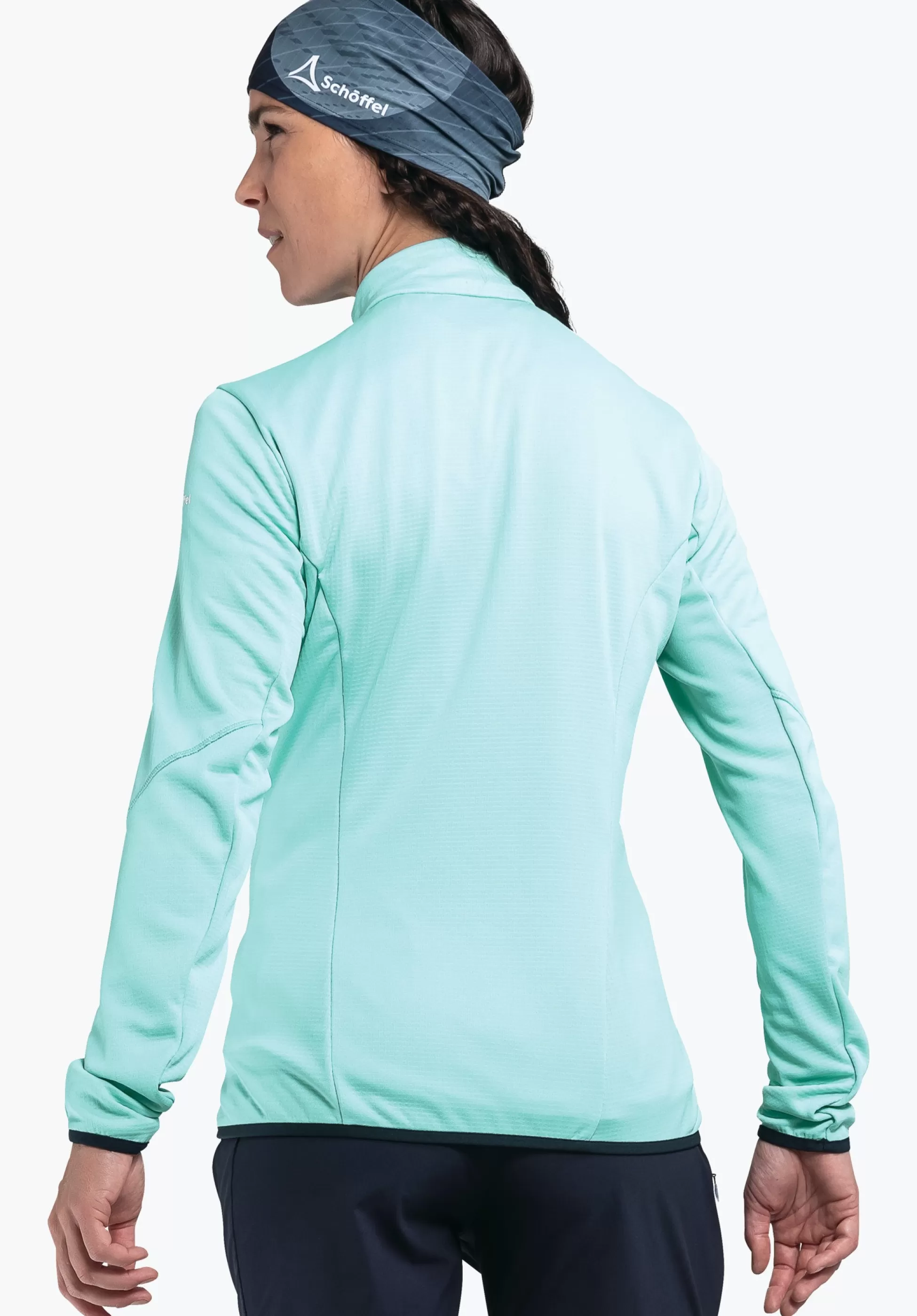 WOMEN SCHÖFFEL <Quick drying hiking fleece jacket rot