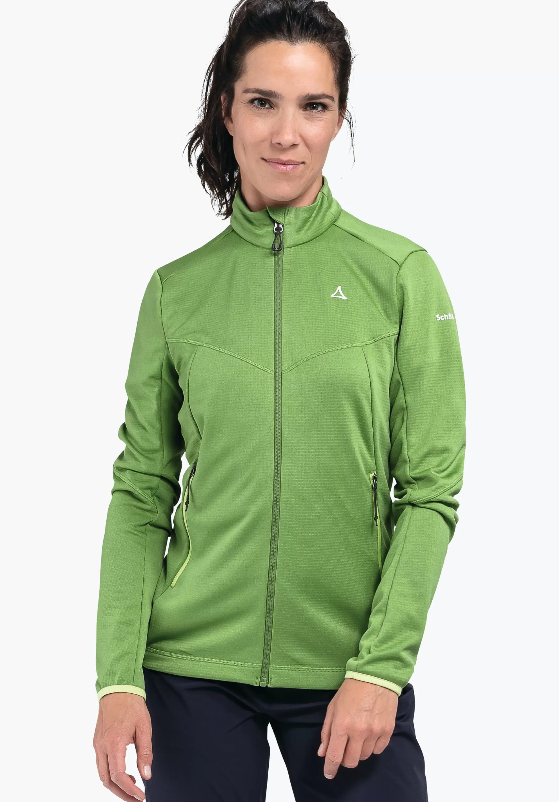 WOMEN SCHÖFFEL <Quick drying hiking fleece jacket rot