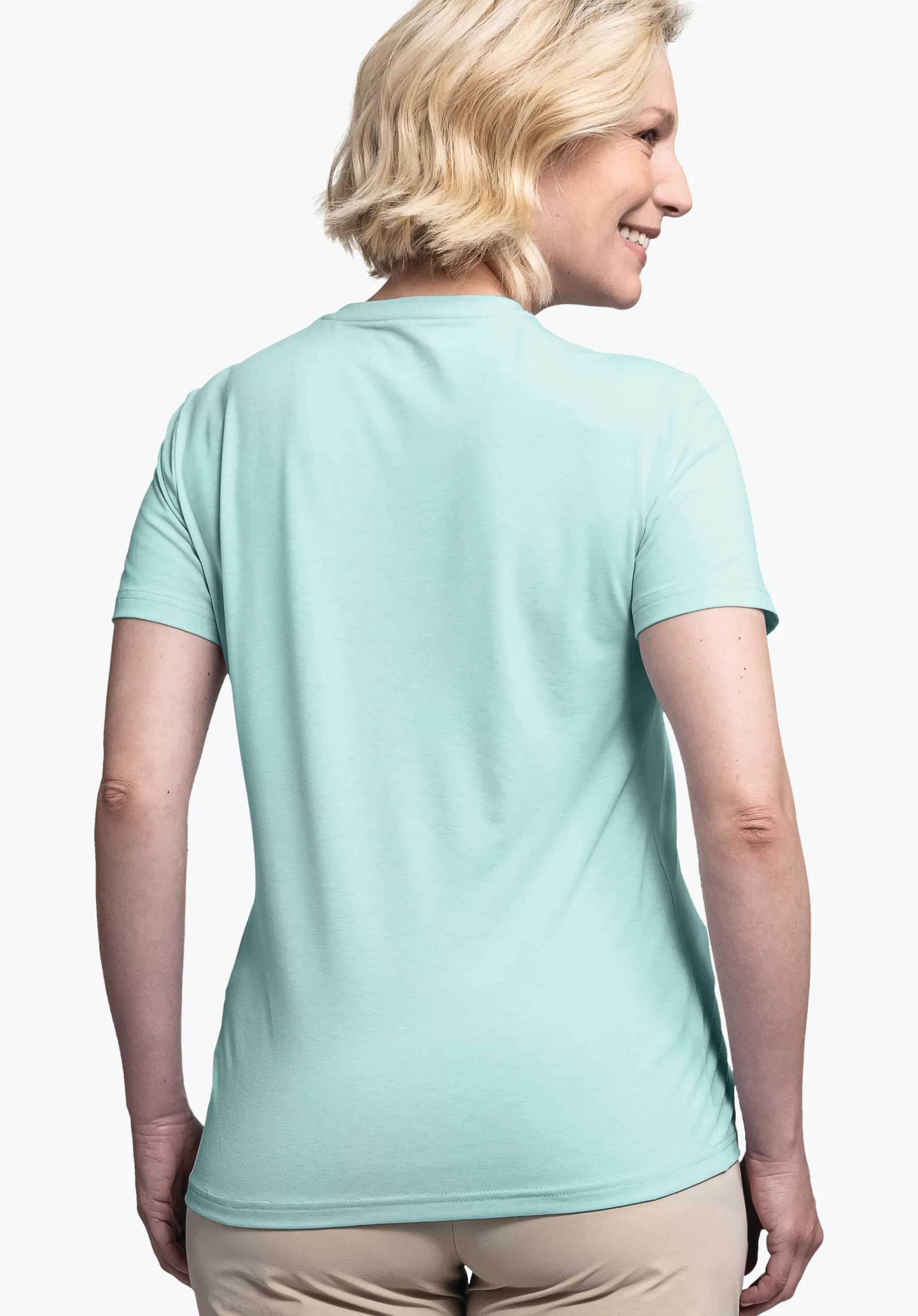 WOMEN SCHÖFFEL <Quick drying hiking shirt weiß
