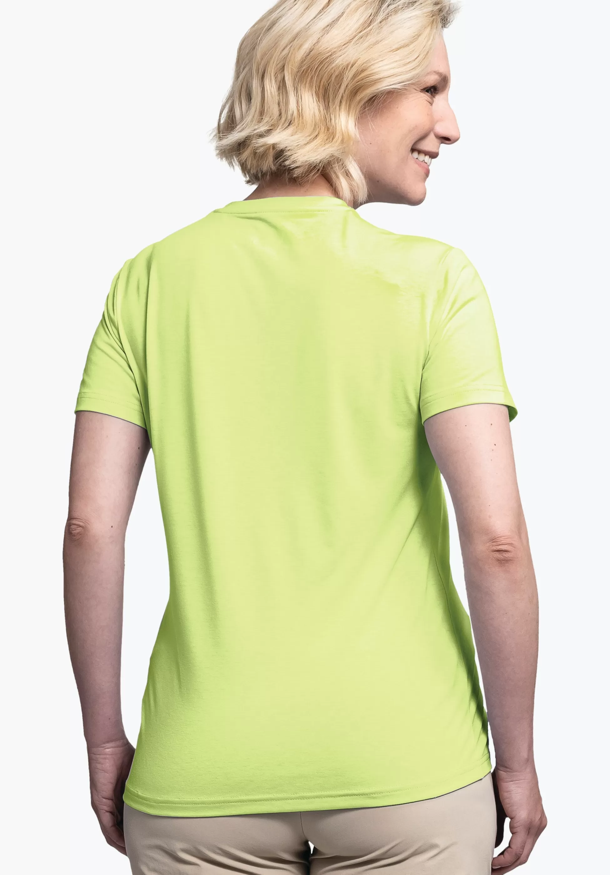 WOMEN SCHÖFFEL <Quick drying hiking shirt weiß